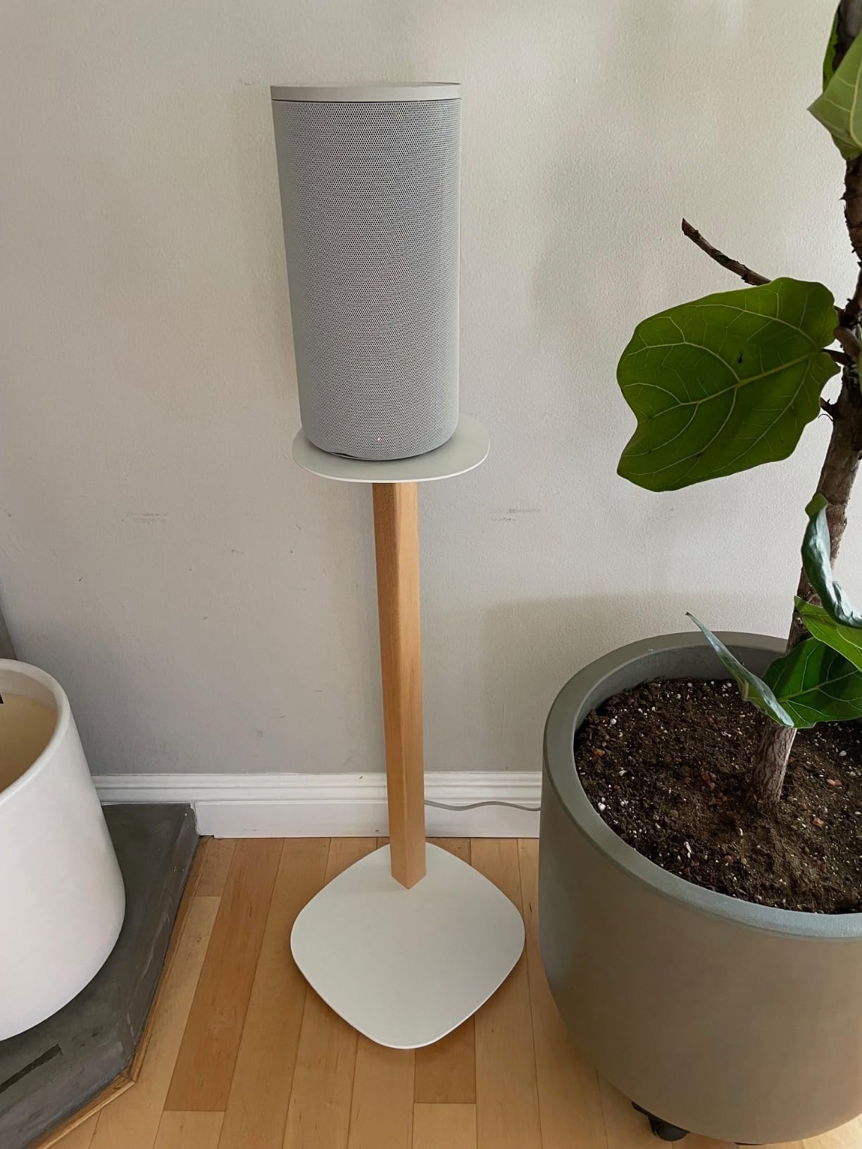 ynVISION.DESIGN Universal Wood & Metal Speaker Stands Pair - 30.75