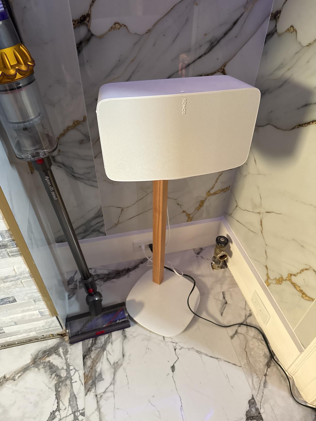 ynVISION.DESIGN Universal Wood & Metal Speaker Stands Pair - 30.75