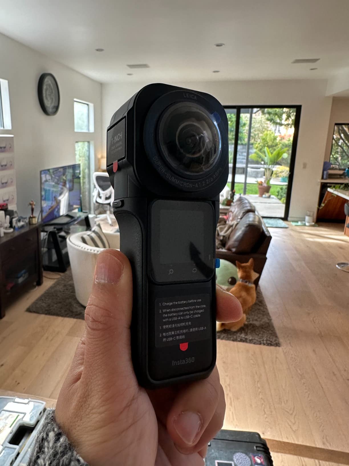 Insta360 ONE RS 1-Inch 360 Edition - 6K 360 Camera with Dual 1-Inch Sensors, Co-Engineered with Leica, 21MP Photo, FlowState Stabilization, Superb Low Light, Water Resistant customer photo 1