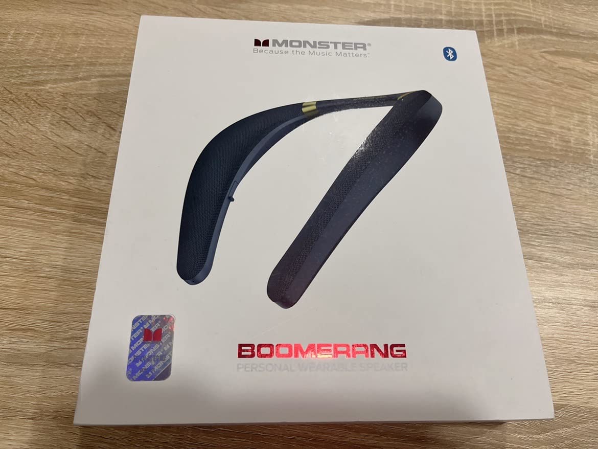 Monster Boomerang Neck Speaker Bluetooth Wireless customer photo 1