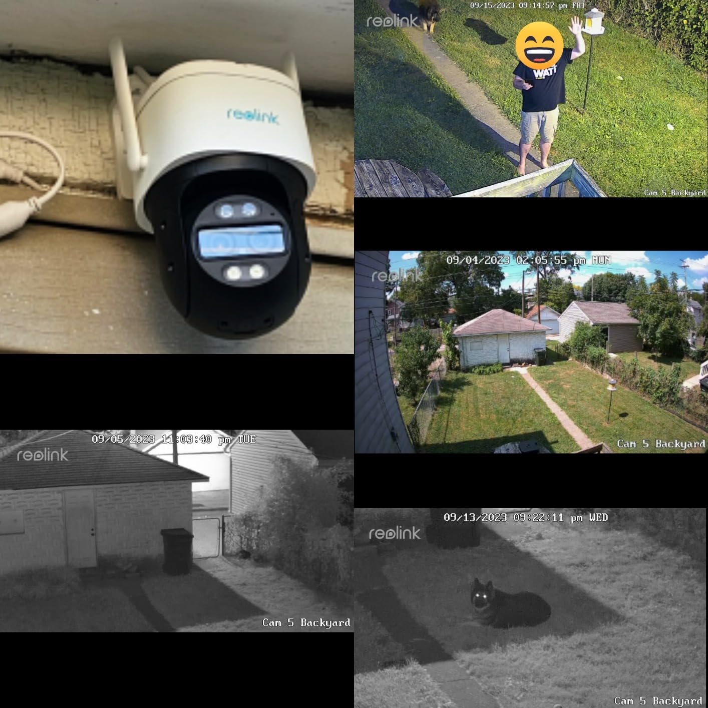 REOLINK 4K Wired WiFi Outdoor Security Camera, 8MP Dual Lens, 360 PTZ Camera, Auto Tracking, 2.4/5GHz Wi-Fi Smart Person/Vehicle/Animal Detection, 6X Hybrid Zoom, Color Night Vision, TrackMix WiFi customer photo 2