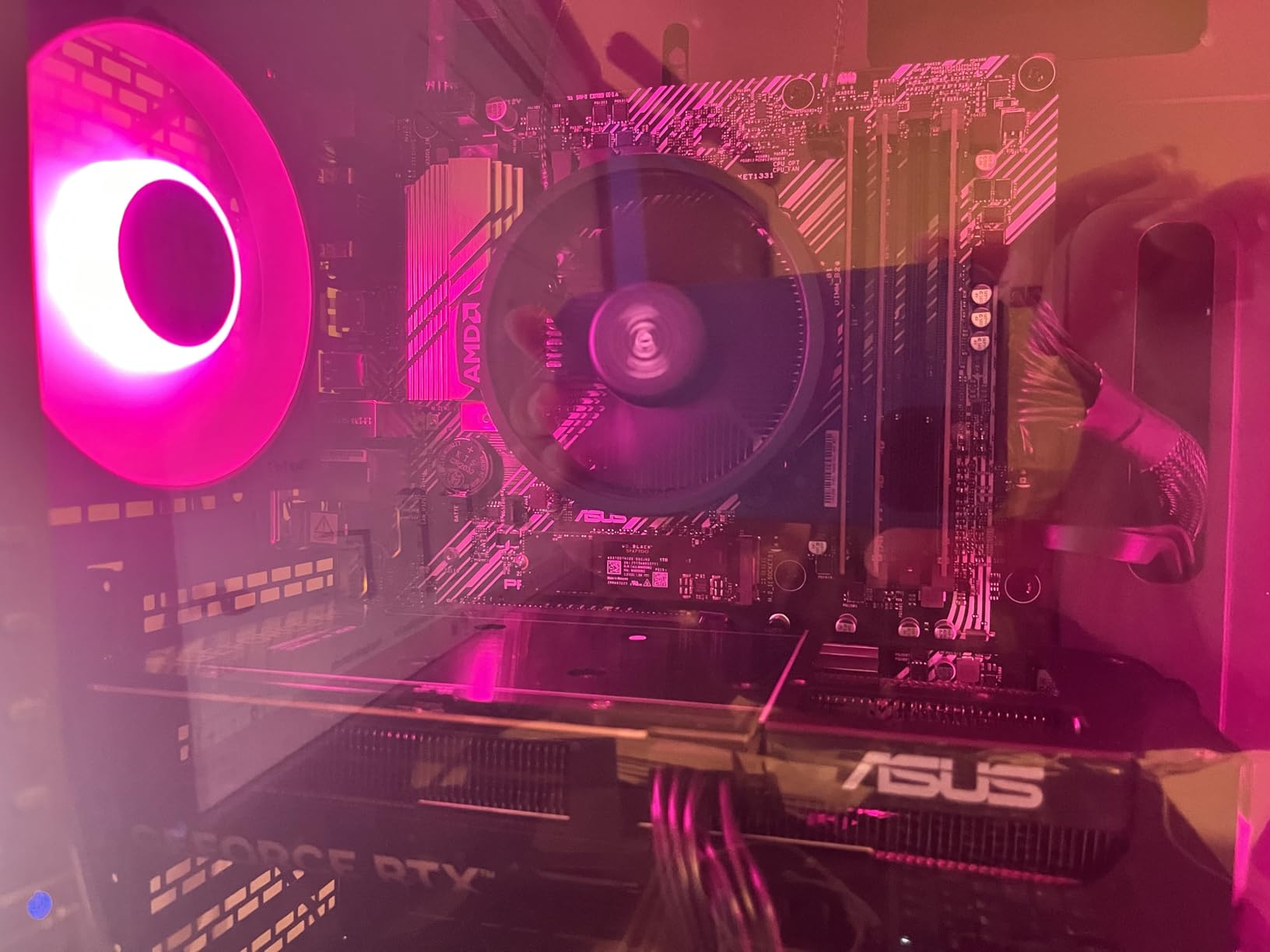 ASUS Prime B550M-A WiFi II AMD Micro ATX Motherboard with PCIe 4.0, WiFi 6, ECC Memory, HDMI 2.1, RGB Header customer photo 2