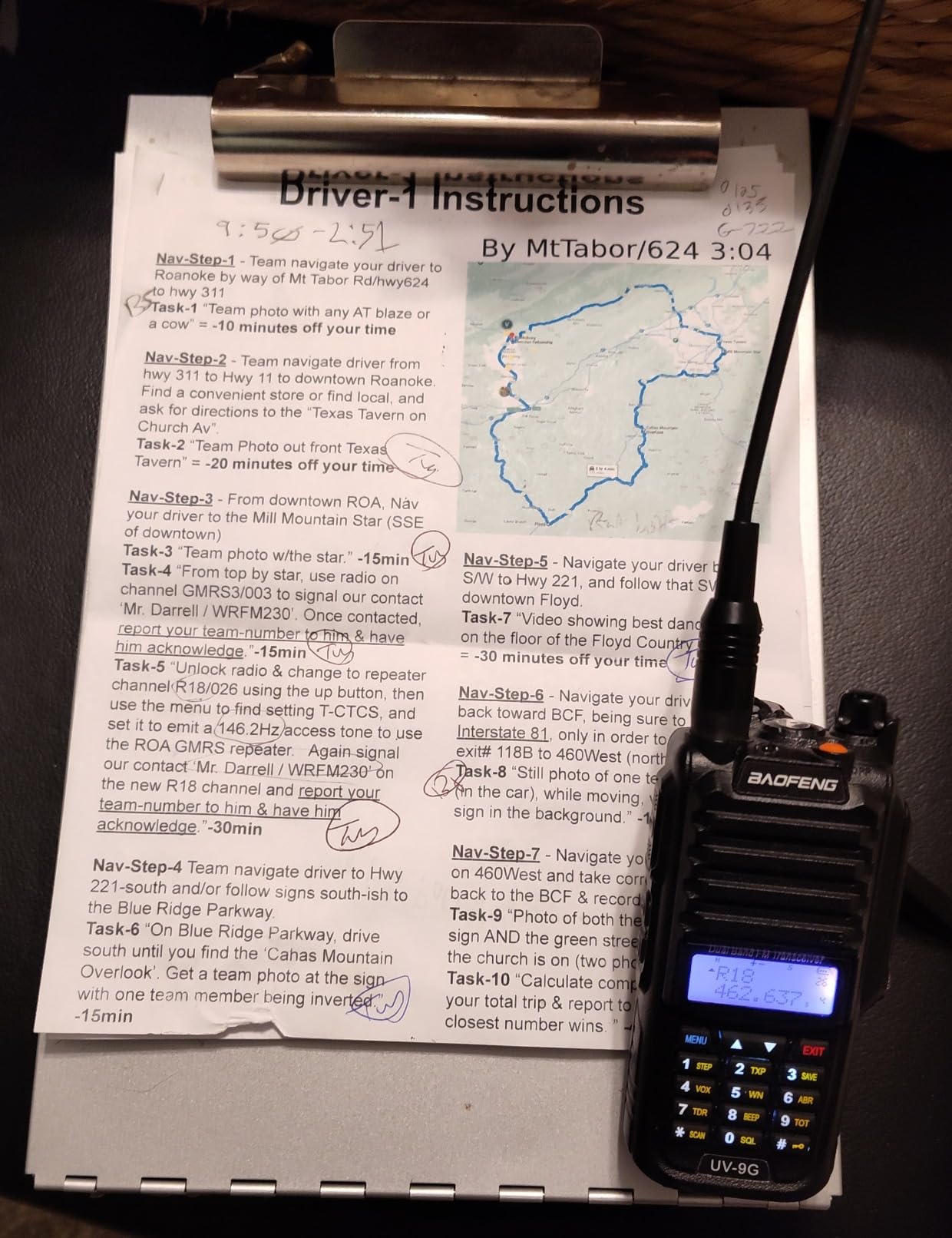 Baofeng UV-9G GMRS Radio (2 Pack), IP67 Waterproof Outdoors Two Way Radios, Long Range Rechargeable with Programming Cable and RA-MD2 Antennas, GMRS Repeater Capable, Support Chirp customer photo 1