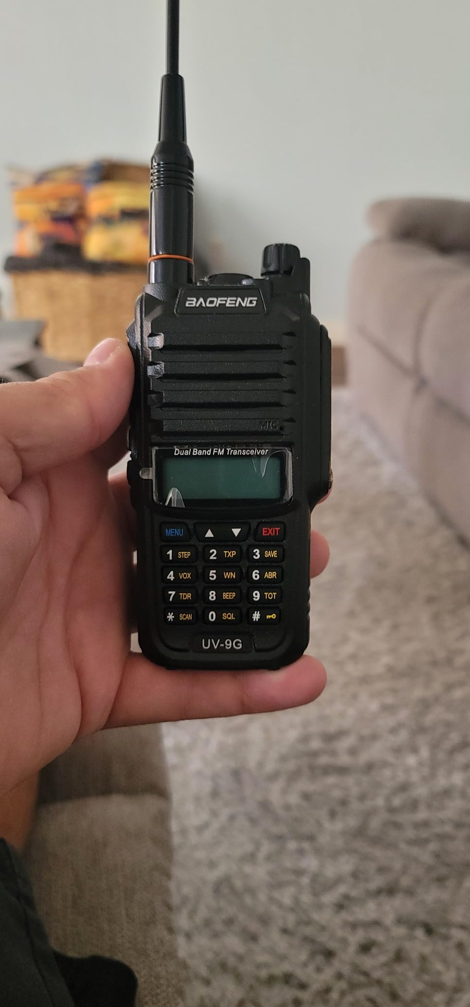 Baofeng UV-9G GMRS Radio (2 Pack), IP67 Waterproof Outdoors Two Way Radios, Long Range Rechargeable with Programming Cable and RA-MD2 Antennas, GMRS Repeater Capable, Support Chirp customer photo 2