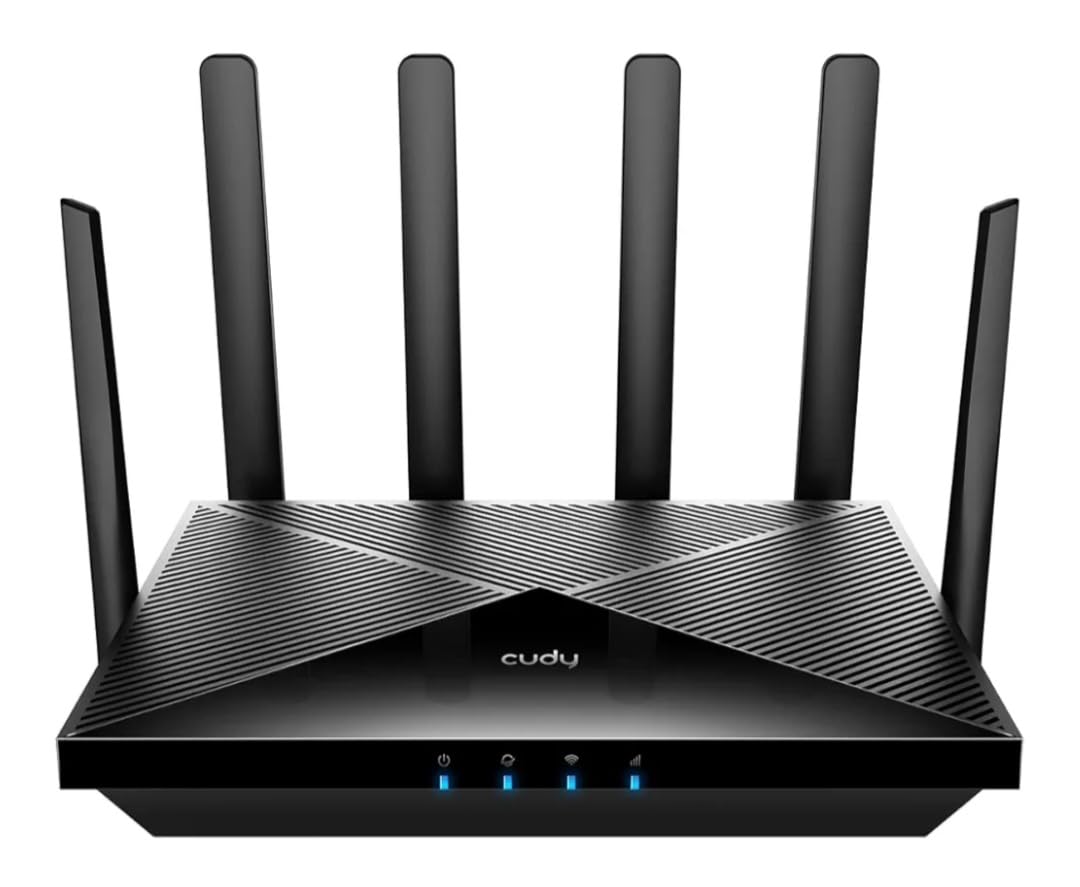 Cudy New 5G NR SA NSA AX3000 WiFi 6 CPE Router, AX3000 Dual SIM 5G Cellular Router, Qualcomm IPQ5018, SDX62, MU-MIMO, Detachable Antennas, Band Lock, VPN, Zerotier, Cloudflare, P5 customer photo 1