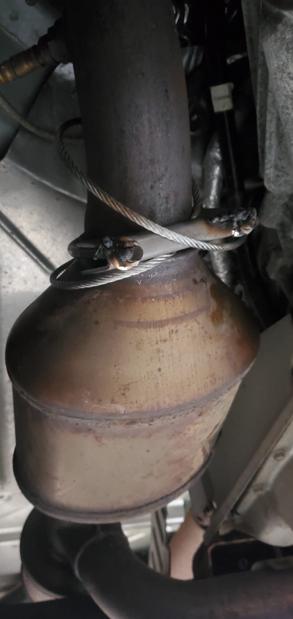 POP & LOCK CAT-RAP™ | PL9800 - Catalytic Converter Security, Catalytic Converter Anti-theft, Universal Design customer photo 1