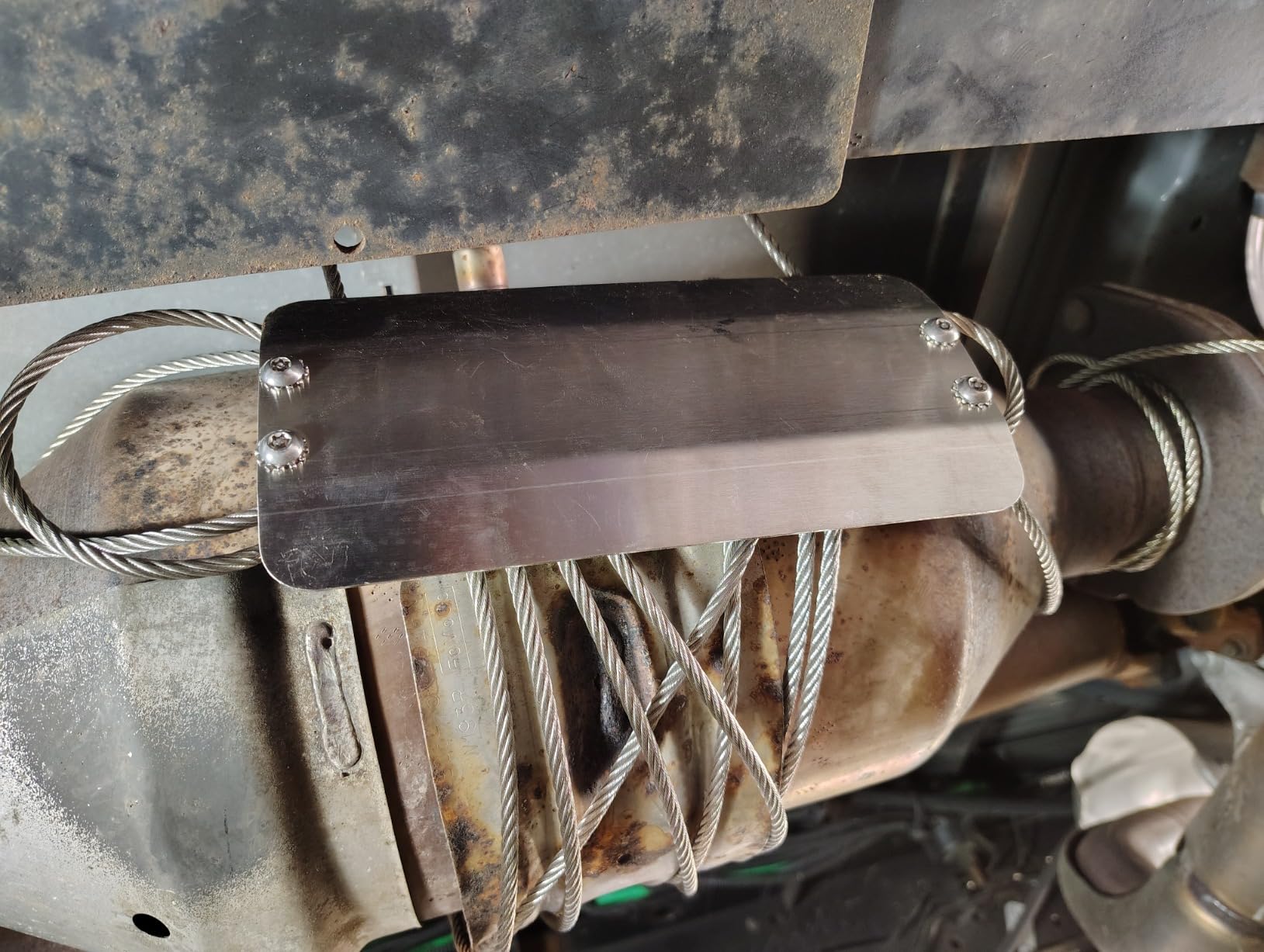 POP & LOCK CAT-RAP™ | PL9800 - Catalytic Converter Security, Catalytic Converter Anti-theft, Universal Design customer photo 2