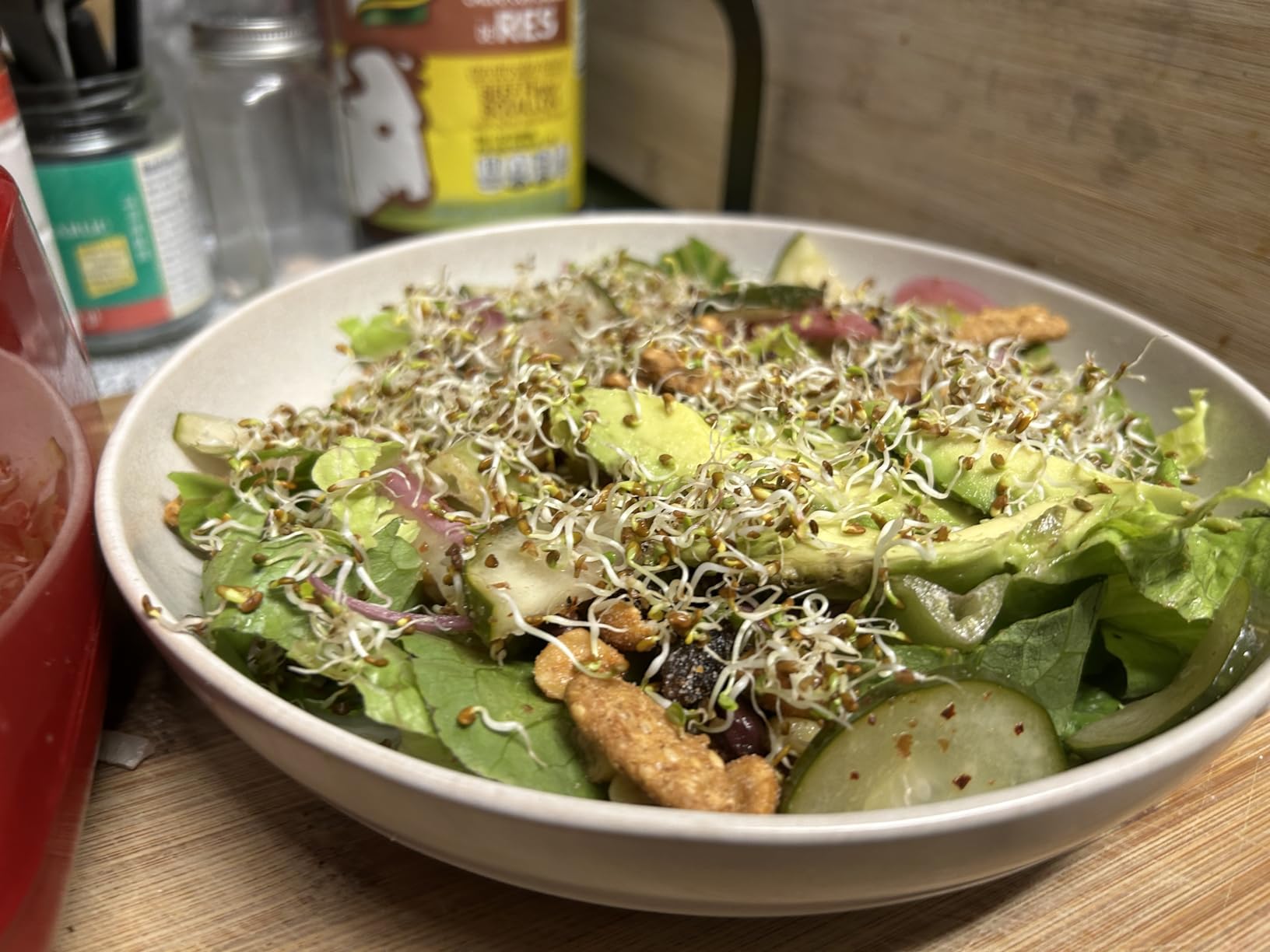 Premium Sprouting Jar Kit 2Pcs Large Wide Mouth Mason Jars With Screen Sprout Lid,Sprouting Jar Stand,Tray,Blackout Sleeves,-Seed Sprouting Kit For Growing Mung beans,Broccoli customer photo 2