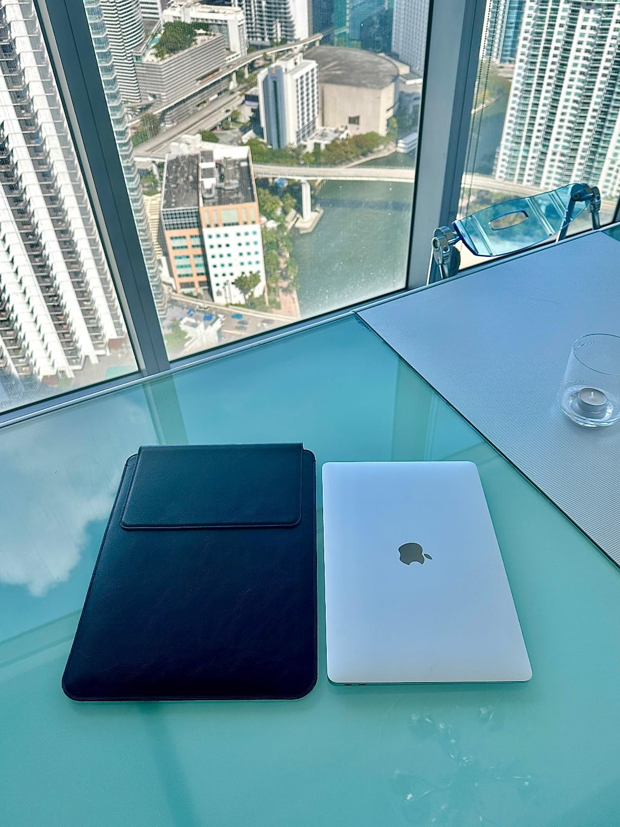 Fintie Sleeve Case for MacBook Air 13.6 A3449 A3240 A3113 A2681, Pro 14 A3427 A3426 A3434 A3401 A3185 A3112 A2992 A2918 A2779 A2442, MacBook Pro/Air/Neo 13 - Slim Bag Cover with Stand, Brown customer photo 1