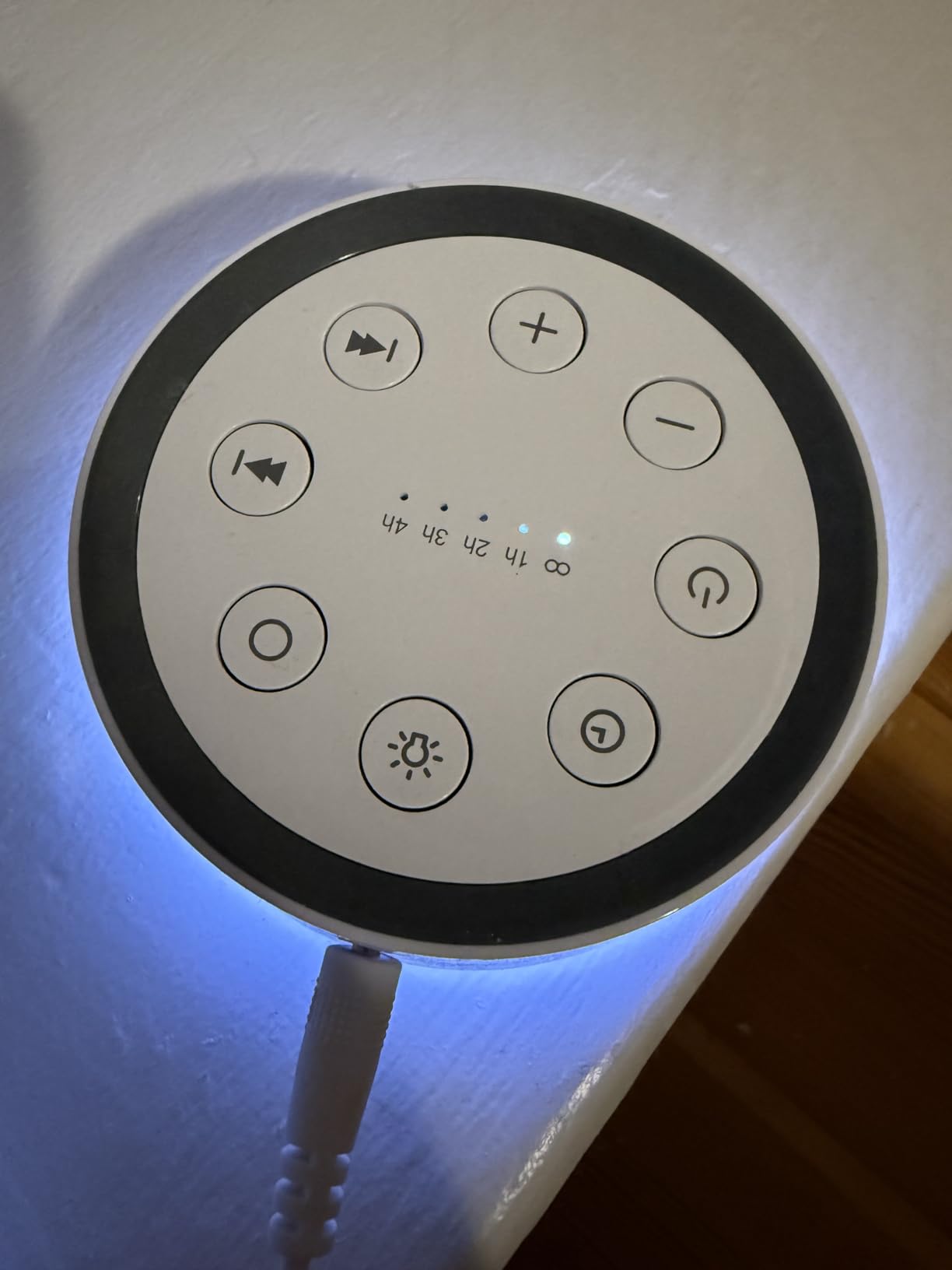 Brown Noise Sound Machine with 30 Soothing Sounds 12 Colors Night Light White Noise Machine for Adults Baby Kids Sleep Machines Memory Function 36 Volume Levels 5 Timers for Home Office Travel customer photo 2