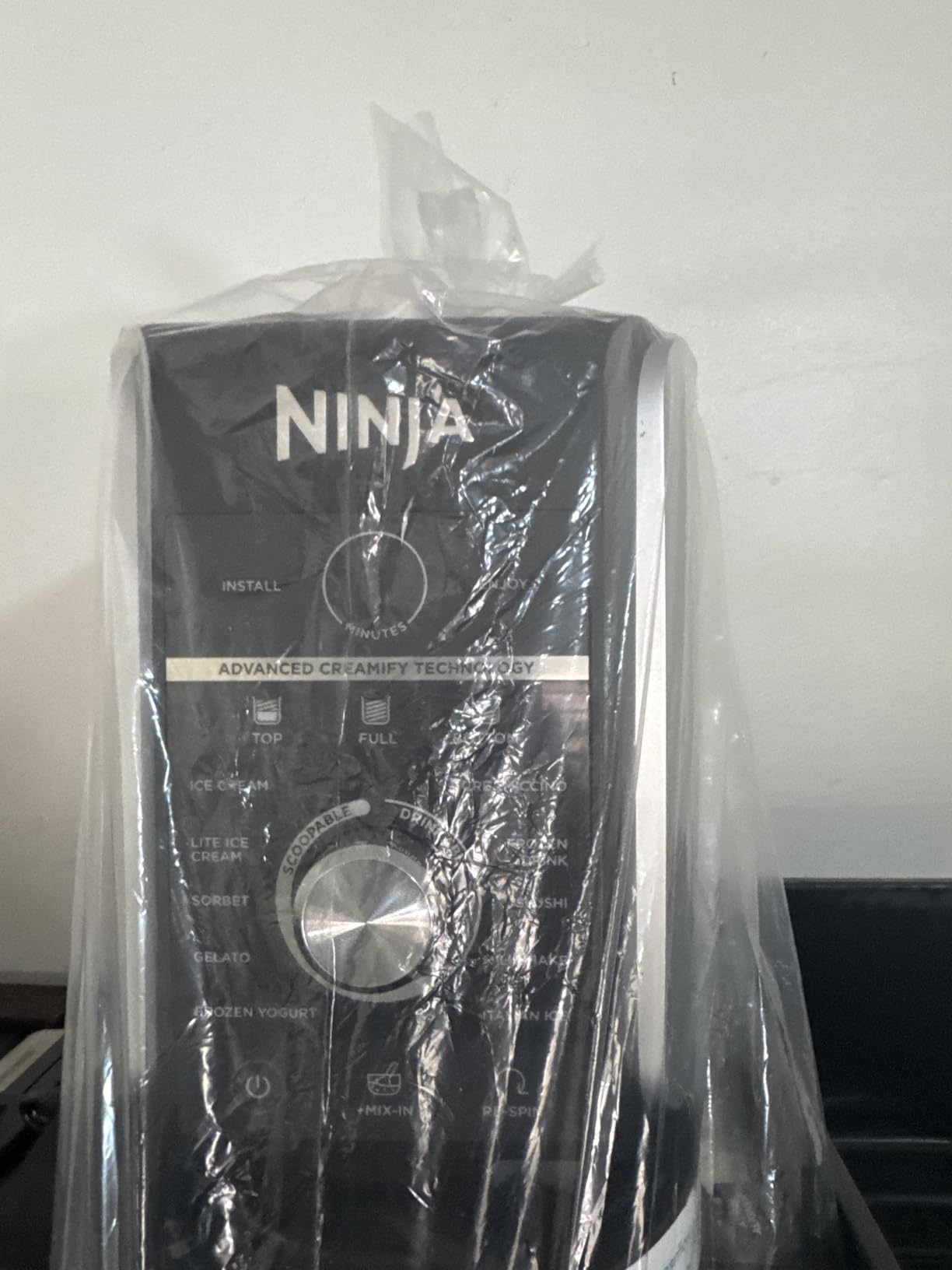 Ninja CREAMi Deluxe Ice Cream Maker, Treats and Frozen Desserts, Sorbet, Milkshakes, Yogurt and More, 11-in-1 Programs, XL Capacity, Includes Two 24-oz Family-Size Tubs, Silver, NC501 customer photo 2