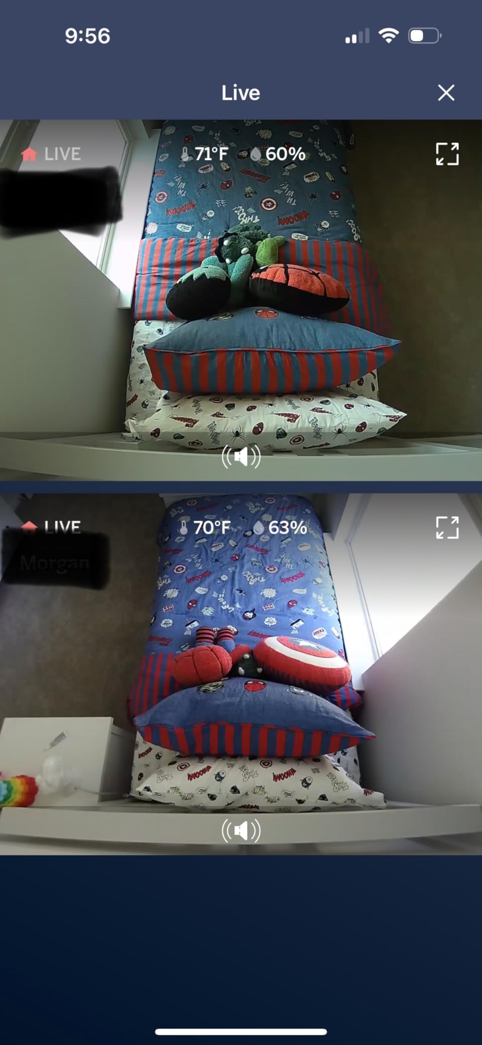 Nanit Pro Smart Baby Monitor & Flex Stand - 1080p Wi-Fi Video Camera, Sensor-Free Sleep & Breathing Motion Tracker, 2-Way Audio, Sound/Motion/Cry Notifications, Night Vision, and Breathing Band customer photo 2