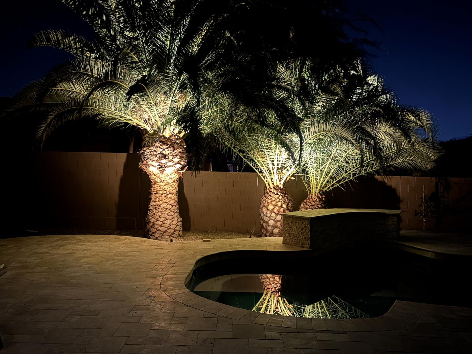 Gardencoin Solid Brass Outdoor Landscape Spotlights, 12V Heavy Duty Low Voltage LED Spot Light Waterproof for Garden and Yard Up Lighting, Bronze Accent Lighting Fixture Without Bulb, 6 Pack customer photo 2