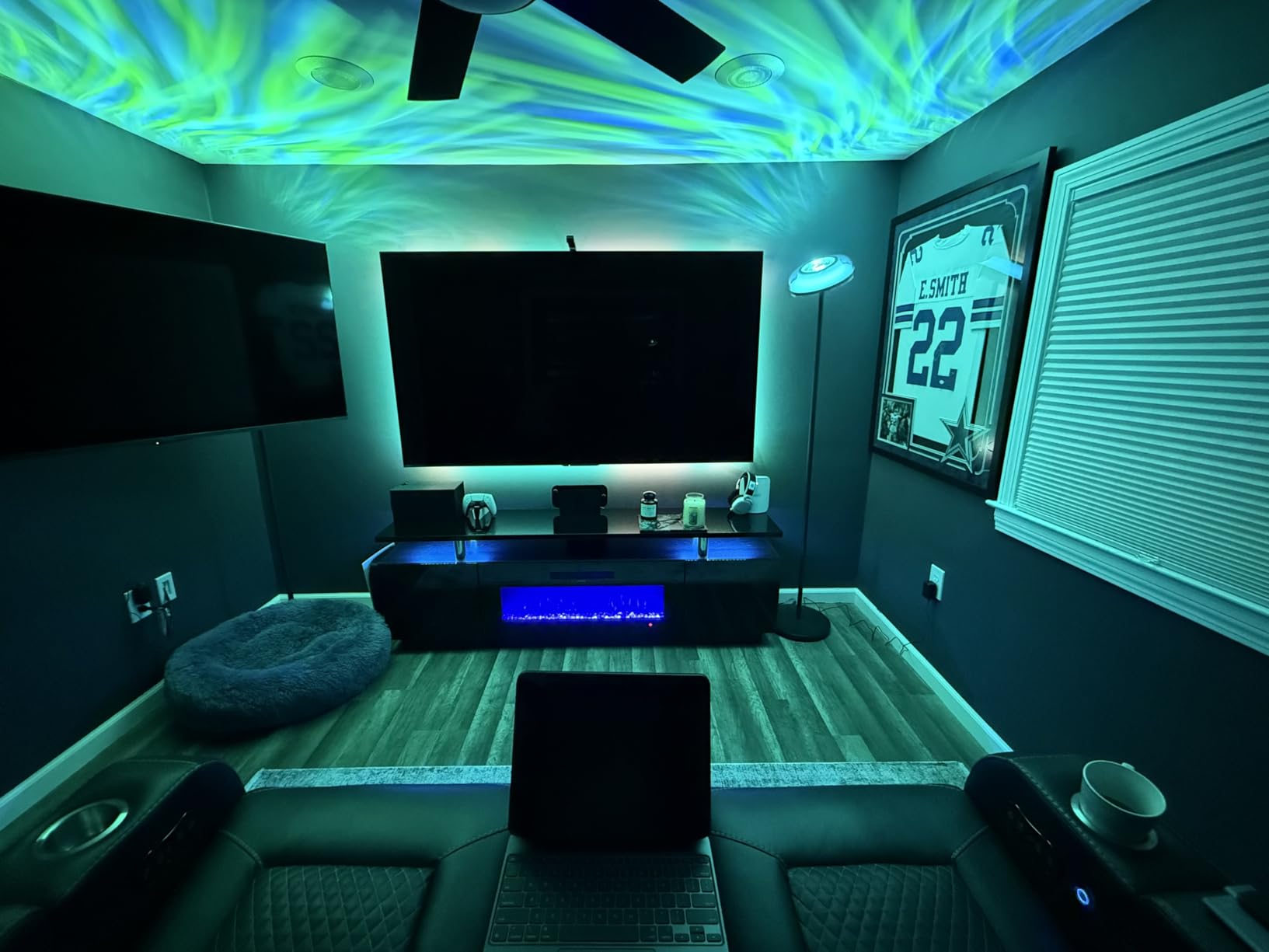 AMERLIFE Fireplace TV Stand with 36