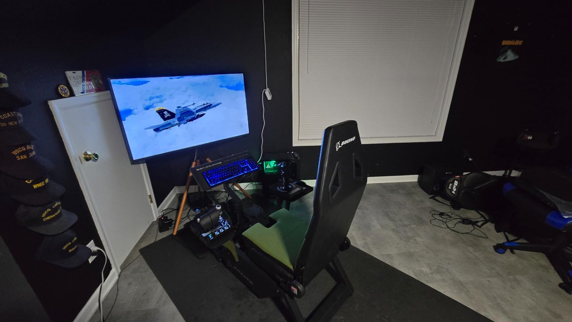 Next Level Racing Flight Simulator Cockpit: Boeing Military Edition customer photo 1