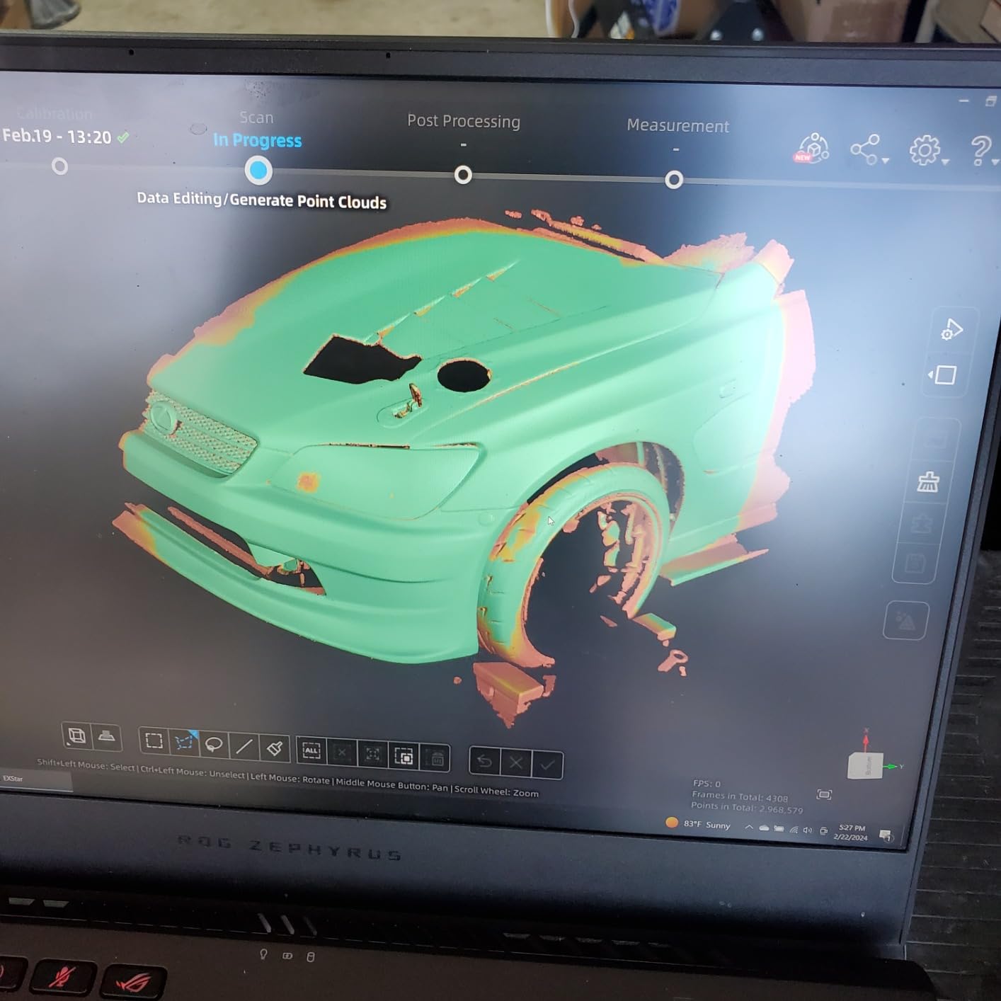 Einstar Handheld 3D Scanner Pro - High Quality Realistic-3D Scanner for 3D Printing, Infrared VCSEL Light Scanning with RGB Color Camera 0.1 mm Resolution customer photo 1