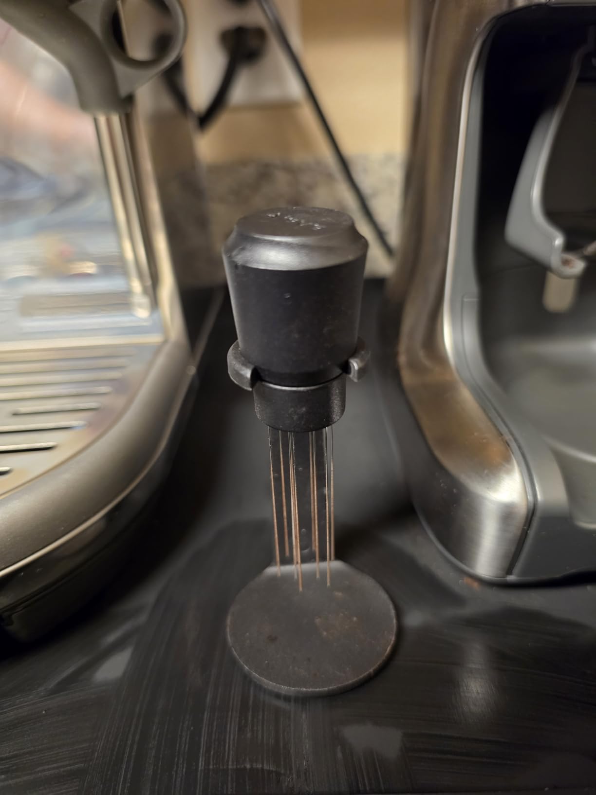 Aieve WDT Tool Espresso, Distribution Tool Espresso Accessories, 10 Needle Coffee Stirrer with Stand for Barista customer photo 1