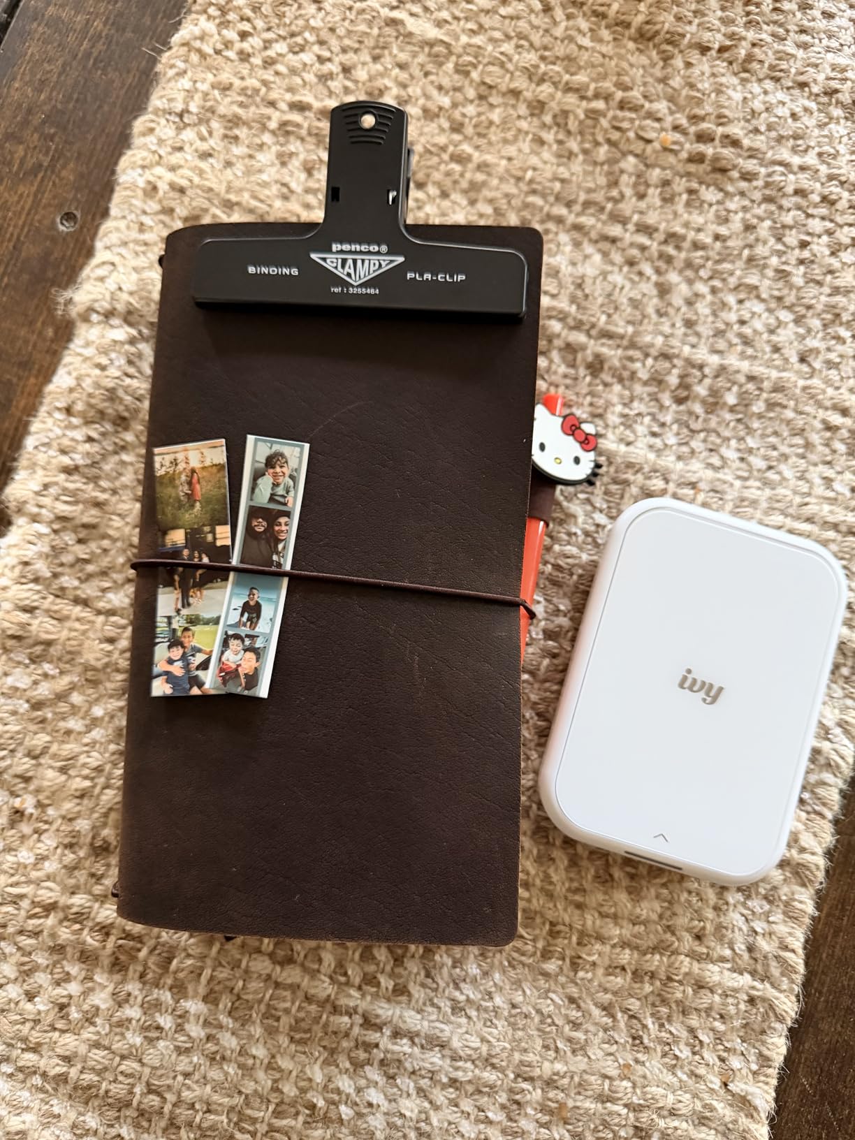 Canon Ivy 2 Mini Photo Printer, Print from Compatible iOS & Android Devices, Sticky-Back Prints, Pure White customer photo 2