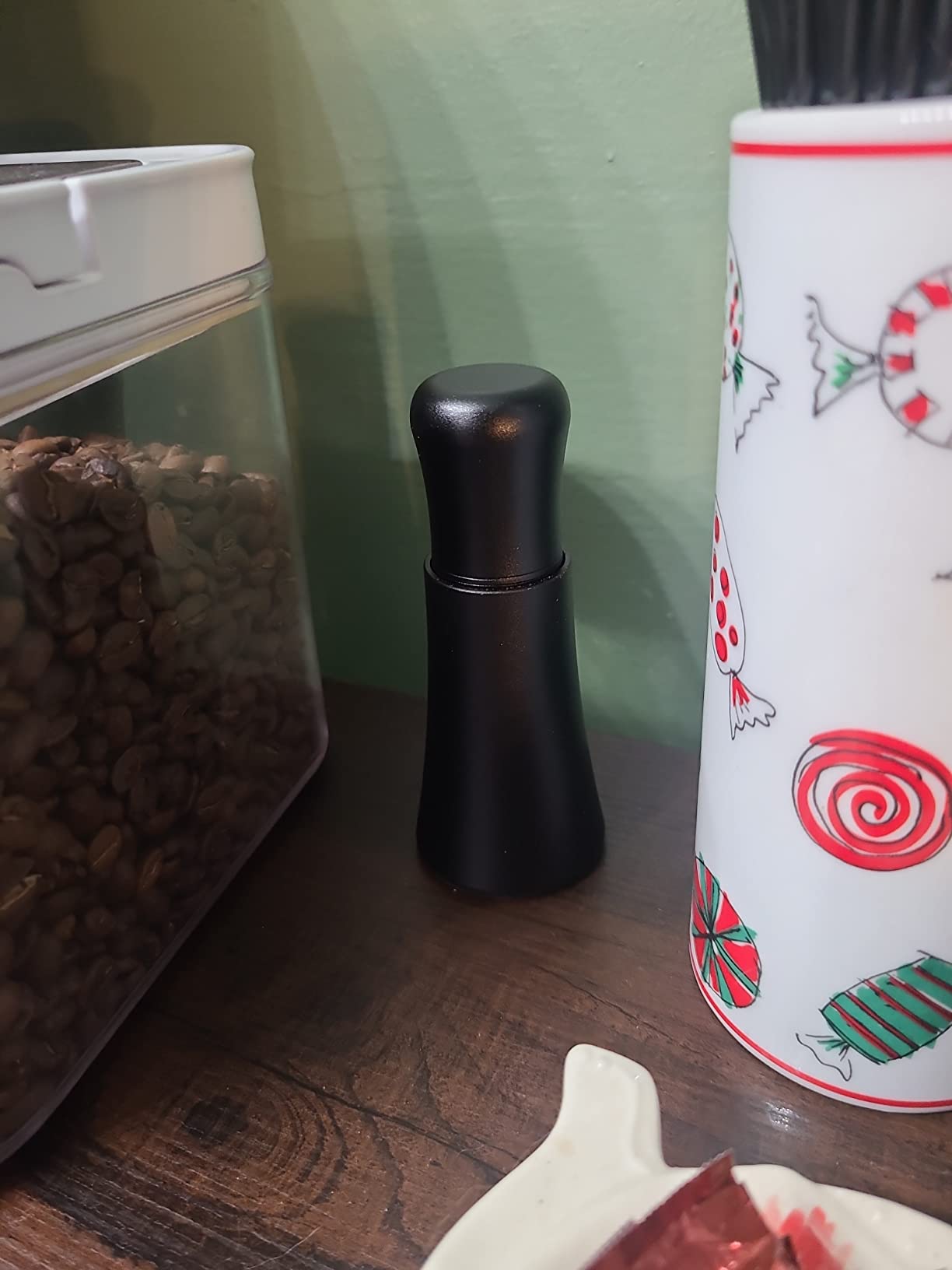 WDT tool, Espresso Distribution tools, 10 x 0.35mm 304 Stainless Steel Needles Installed with 10 Extra needles for Espresso Stirrer Replacement, Aluminum Alloy Handle with Stand (Matte black) customer photo 2