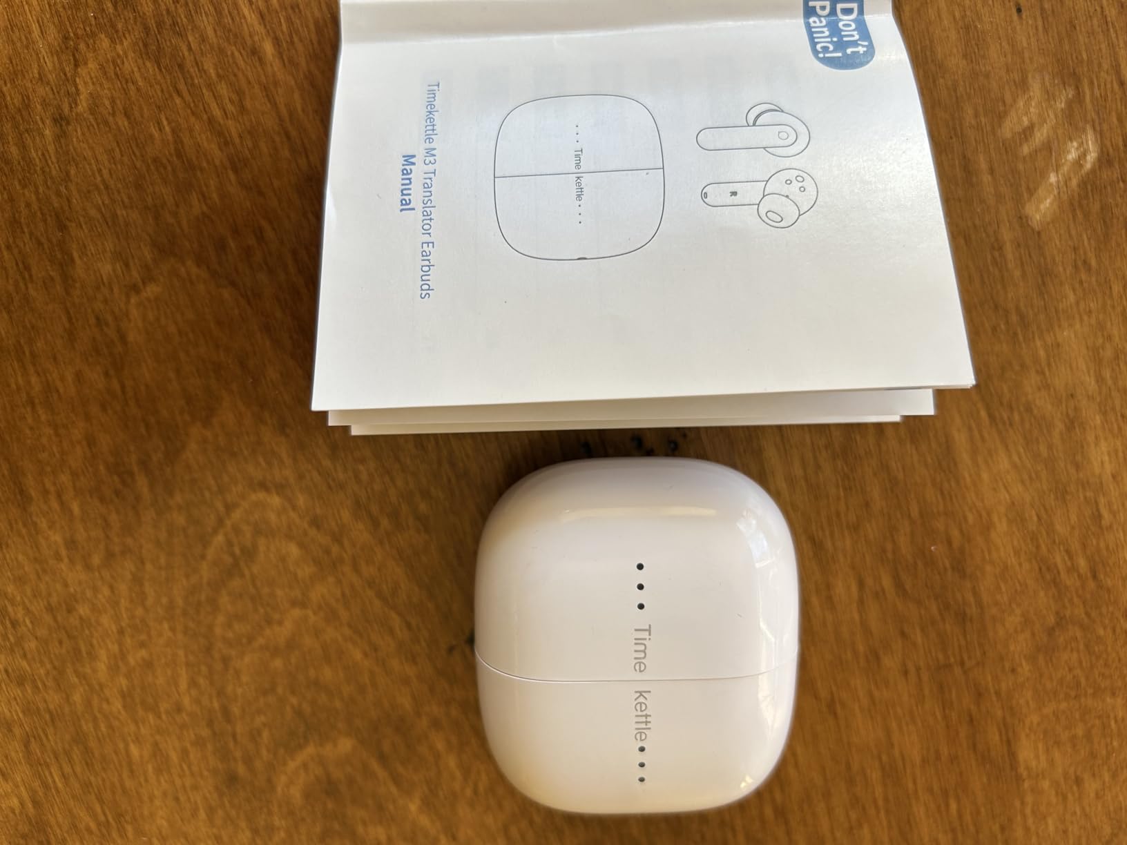 Timekettle M3 Language Translator Earbuds, Two-Way Translator Device with APP for 40 Languages and 13 Offline Translation Packs, Fast Reaction with Revolutionary AI Semantic Tech, Offline Version customer photo 1