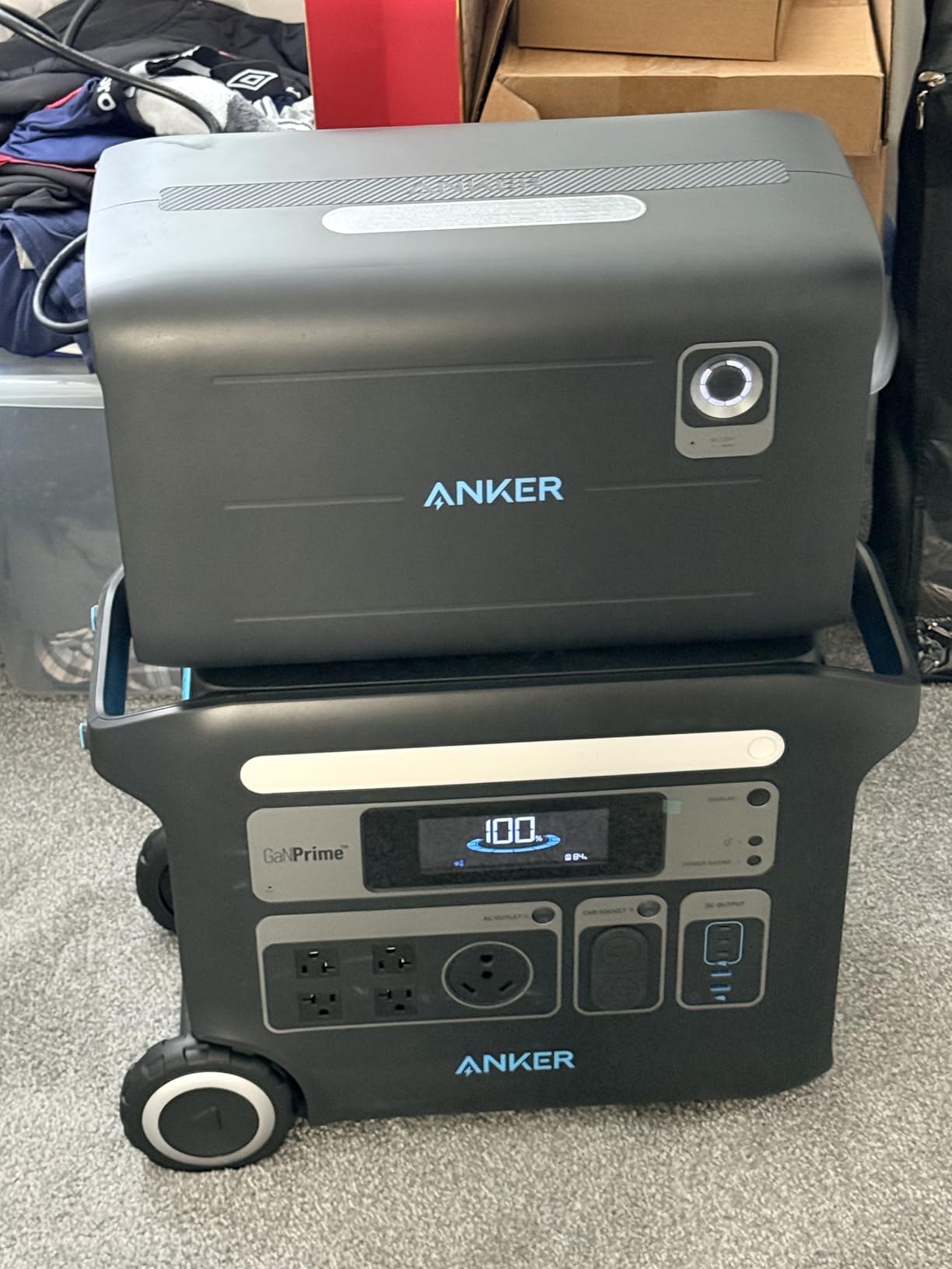 Anker SOLIX F2000 Portable Power Station, PowerHouse 767 and 760 Expansion Battery, 4096Wh LiFePO4 Battery with 4 AC Outlets Up to 2400W, GaNPrime Solar Generator for Home, Outdoor Camping, RV customer photo 1