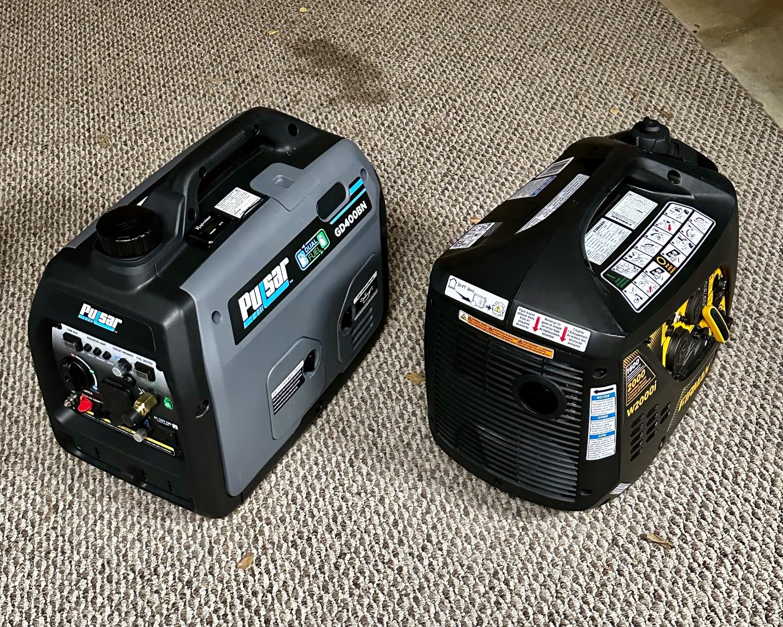 Pulsar Products GD400BN, 4000W Portable super-quiet Dual Fuel & Parallel Capability, RV-Ready, CARB Compliant customer photo 1