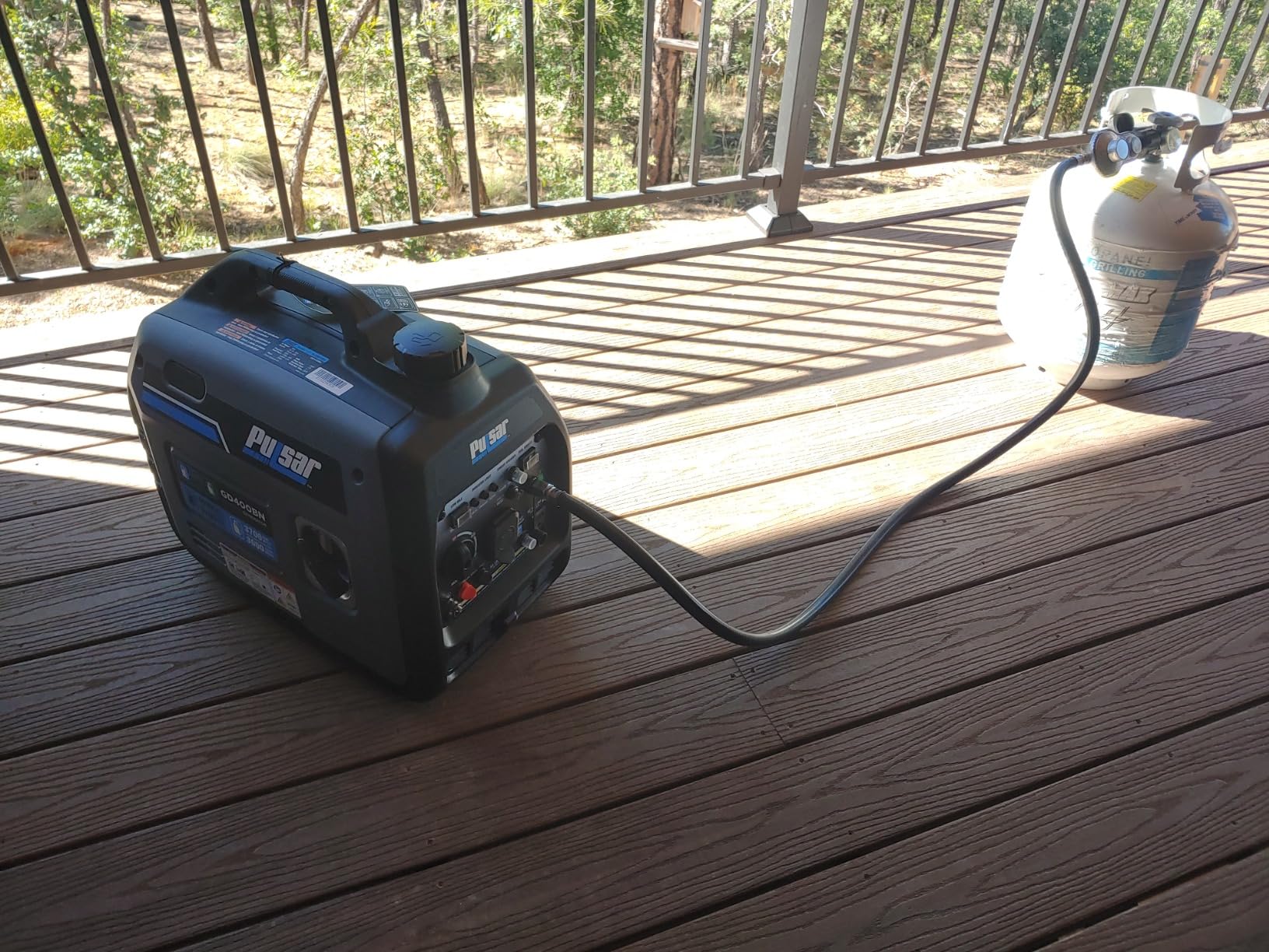 Pulsar Products GD400BN, 4000W Portable super-quiet Dual Fuel & Parallel Capability, RV-Ready, CARB Compliant customer photo 2