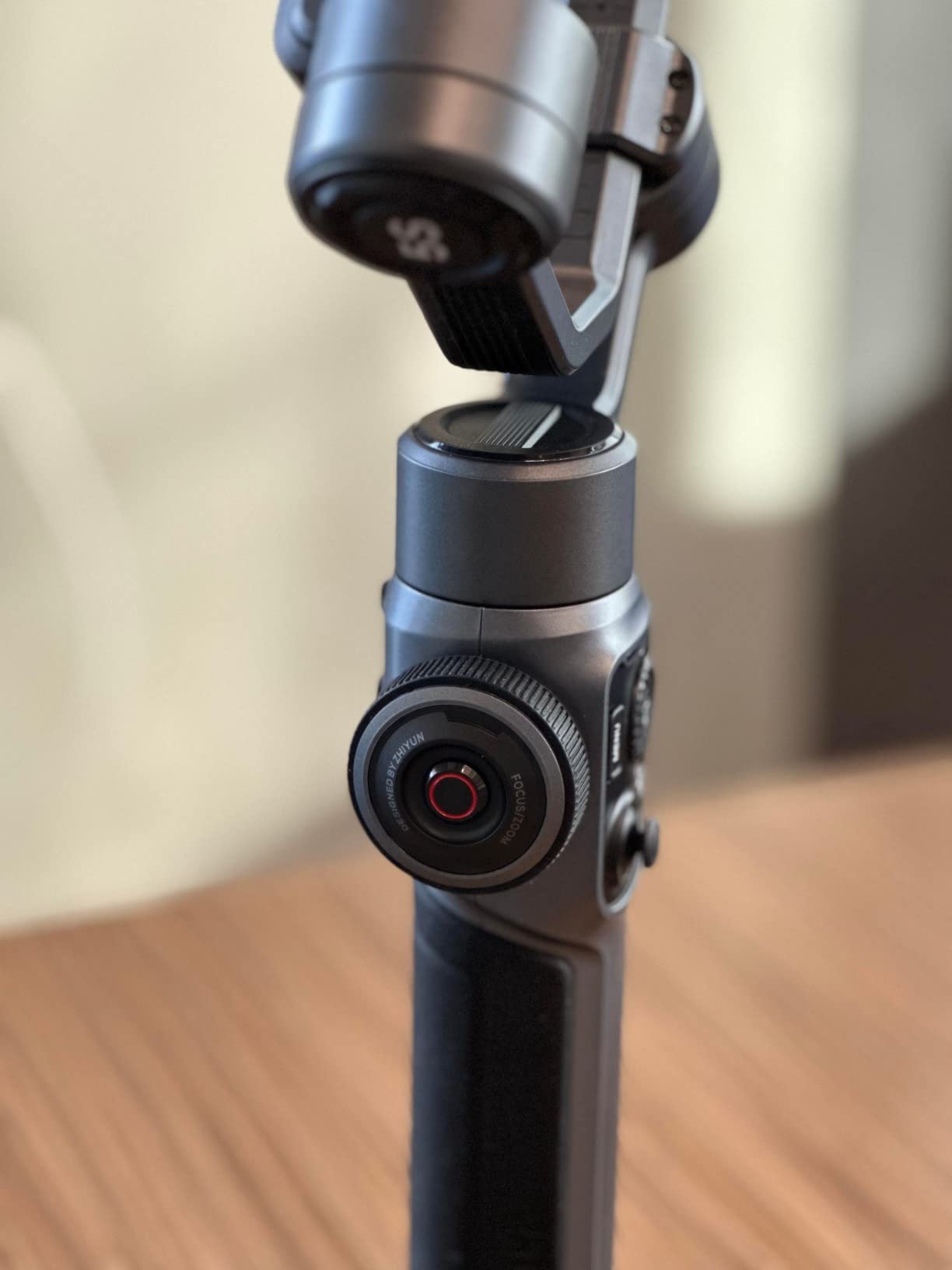 Zhiyun Smooth 5S Smartphone Gimbal Stabilizer 3-Axis with Built-in Fill Light for iPhone Android with Face Object Tracking for Vlog Video Live Stream customer photo 2