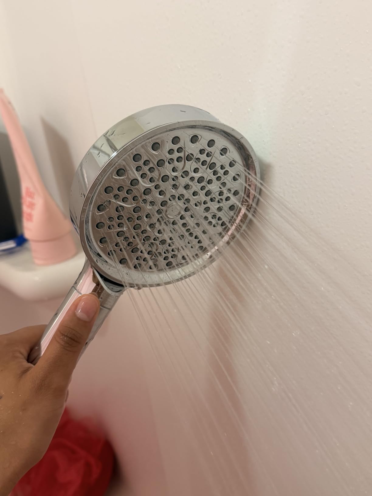 Cobbe Filtered Shower Head with Handheld, High Pressure 6 Spray Mode Showerhead with Filters, Water Softener Filters Beads for Hard Water - Remove Chlorine - Reduces Dry Itchy Skin, Chrome customer photo 2