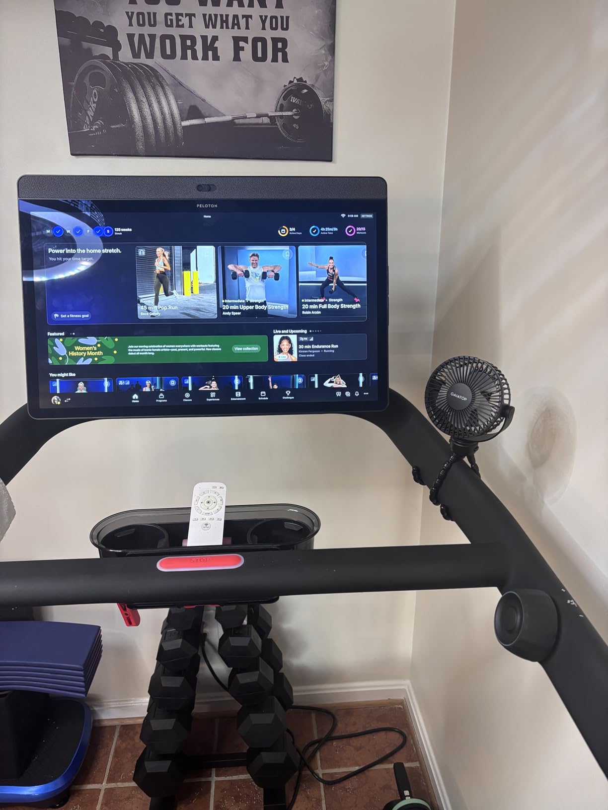 Gaiatop Mini Portable Stroller Fan, Battery Operated Small Clip on, Detachable 3 Speed Rechargeable, 360° Rotate Flexible Tripod customer photo 1