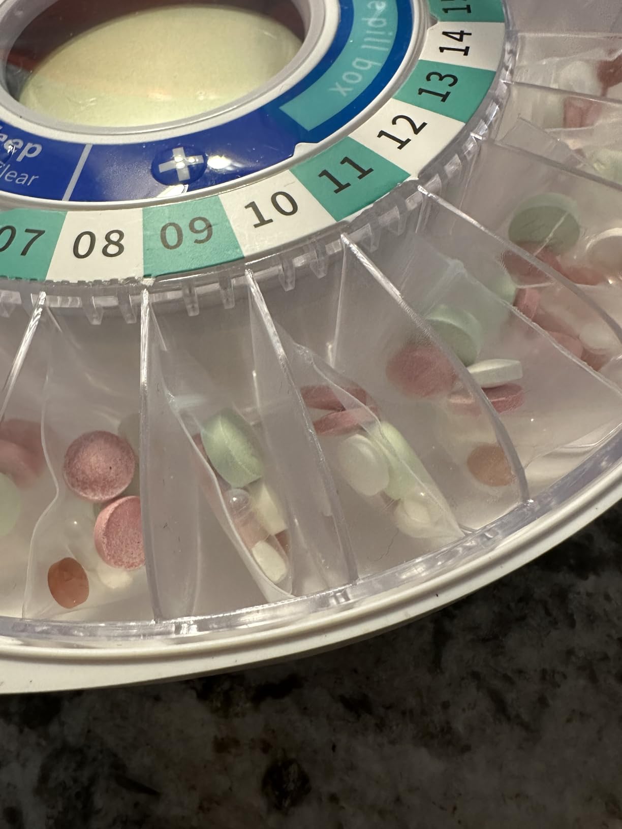 Windtrace Automatic Pill Dispenser for Elderly, Electronic Monthly Pill Organizer with Alarm & Light, 28 Day Smart Lock Medication Dispenser, Timed Pill Dispenser Machine for Prescriptions & Vitamins customer photo 1