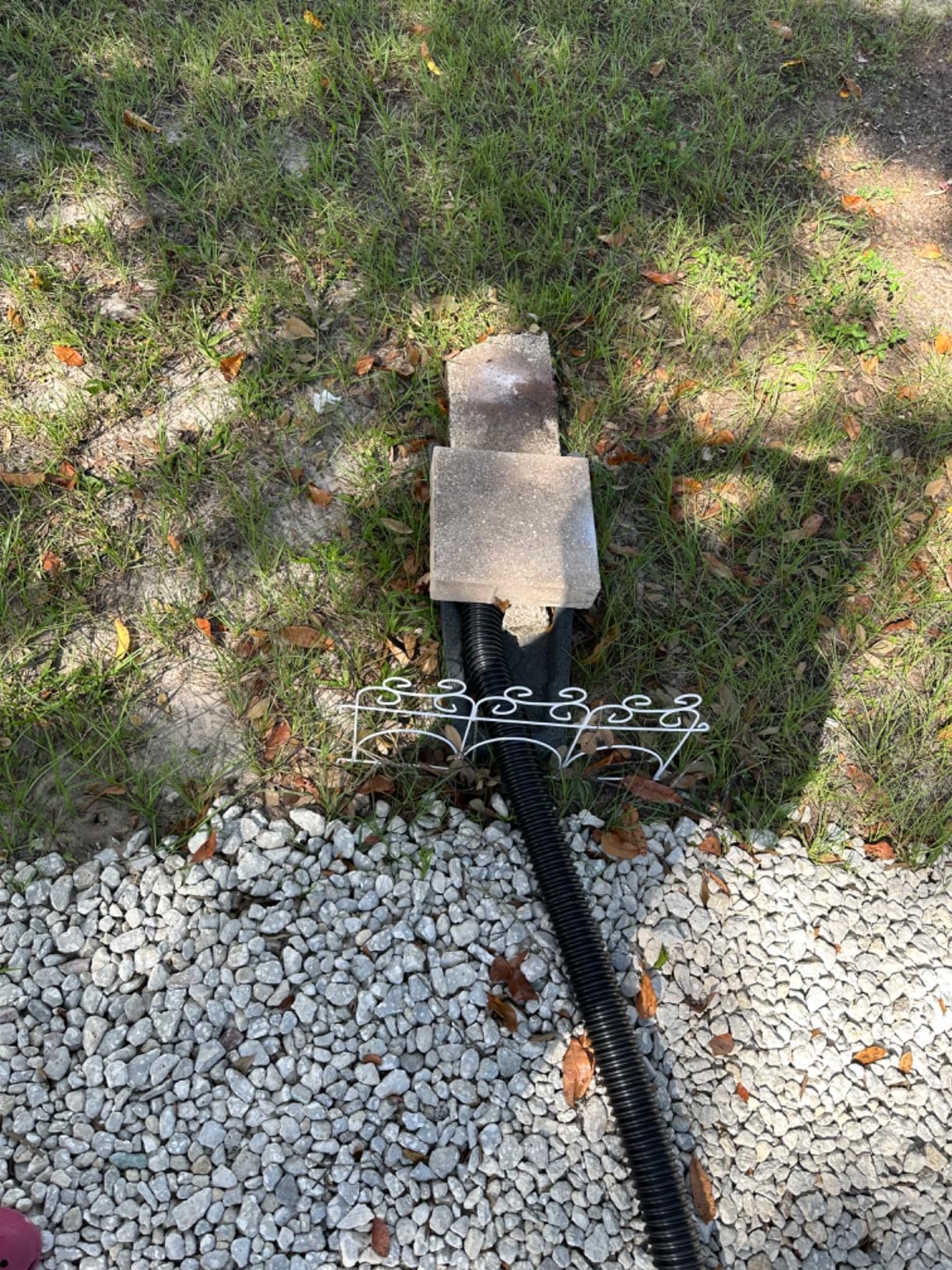 Prestantious Low Profile Catch Basin Drain Kit Downspout Extender, 12