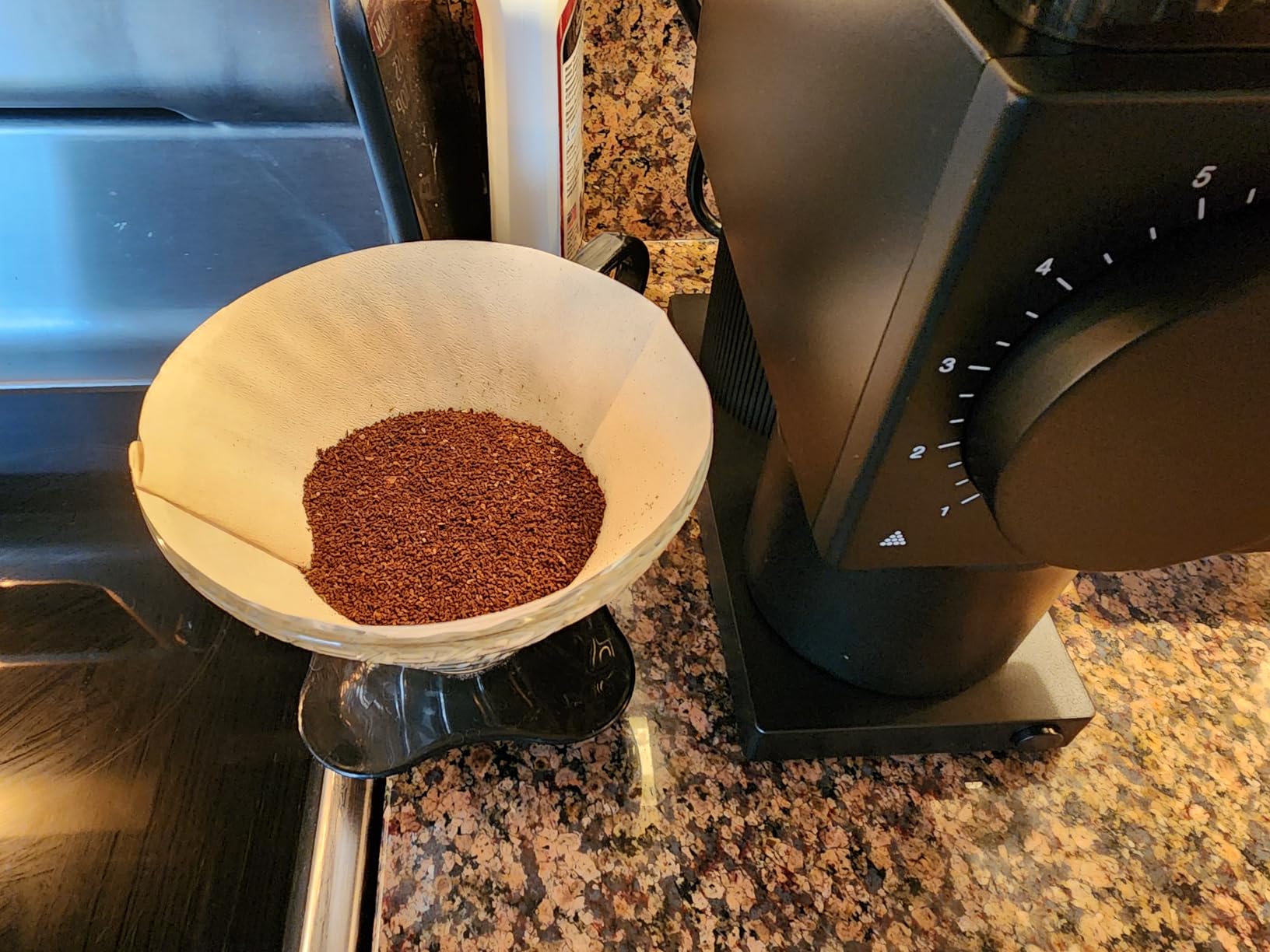 Fellow Ode Gen 2 64mm Flat Burr Coffee Grinder, Single Dose, 31 Grind Settings, Electric, Stainless Steel, Quiet & Anti-Static for Pour Over, French Press & Cold Brew - Matte Black customer photo 1