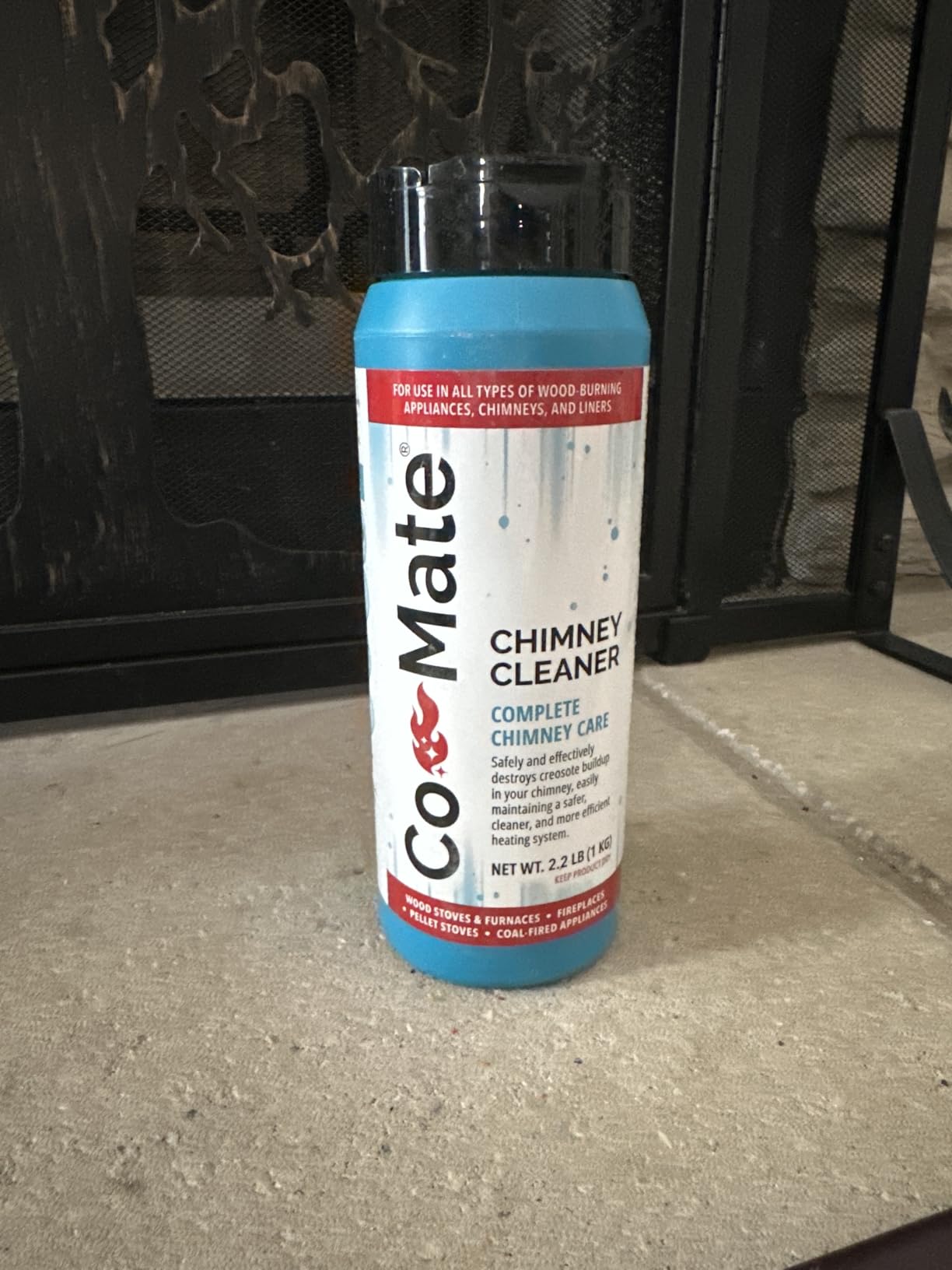 Co-Mate Chimney Cleaner (2.2 lb.) - Complete Chimney Care, Removes Creosote, Reduces Emissions, Protects Against Corrosion customer photo 2