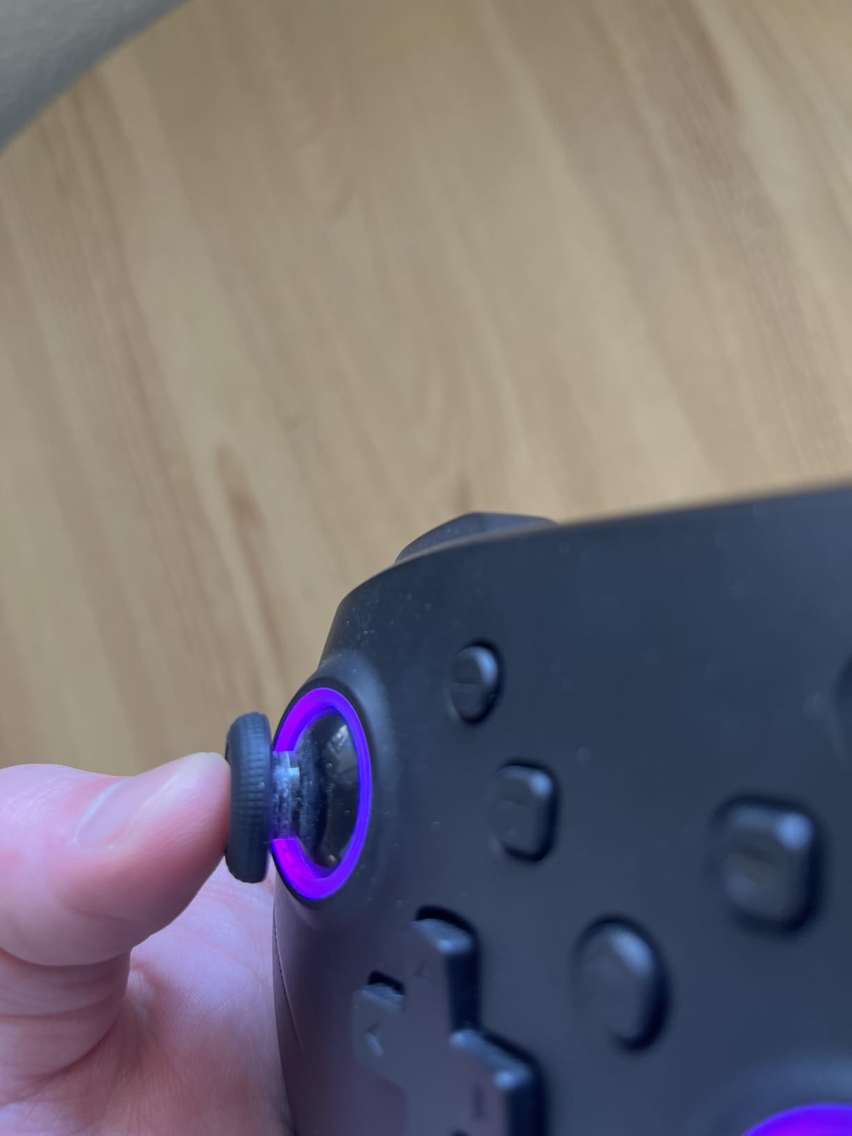 VOYEE Switch Controller Wireless, Pro Controllers Compatible with Switch/Lite/OLED/PC, One-Key Pairing Gamepad with 9-Color RGB LEDs customer photo 1