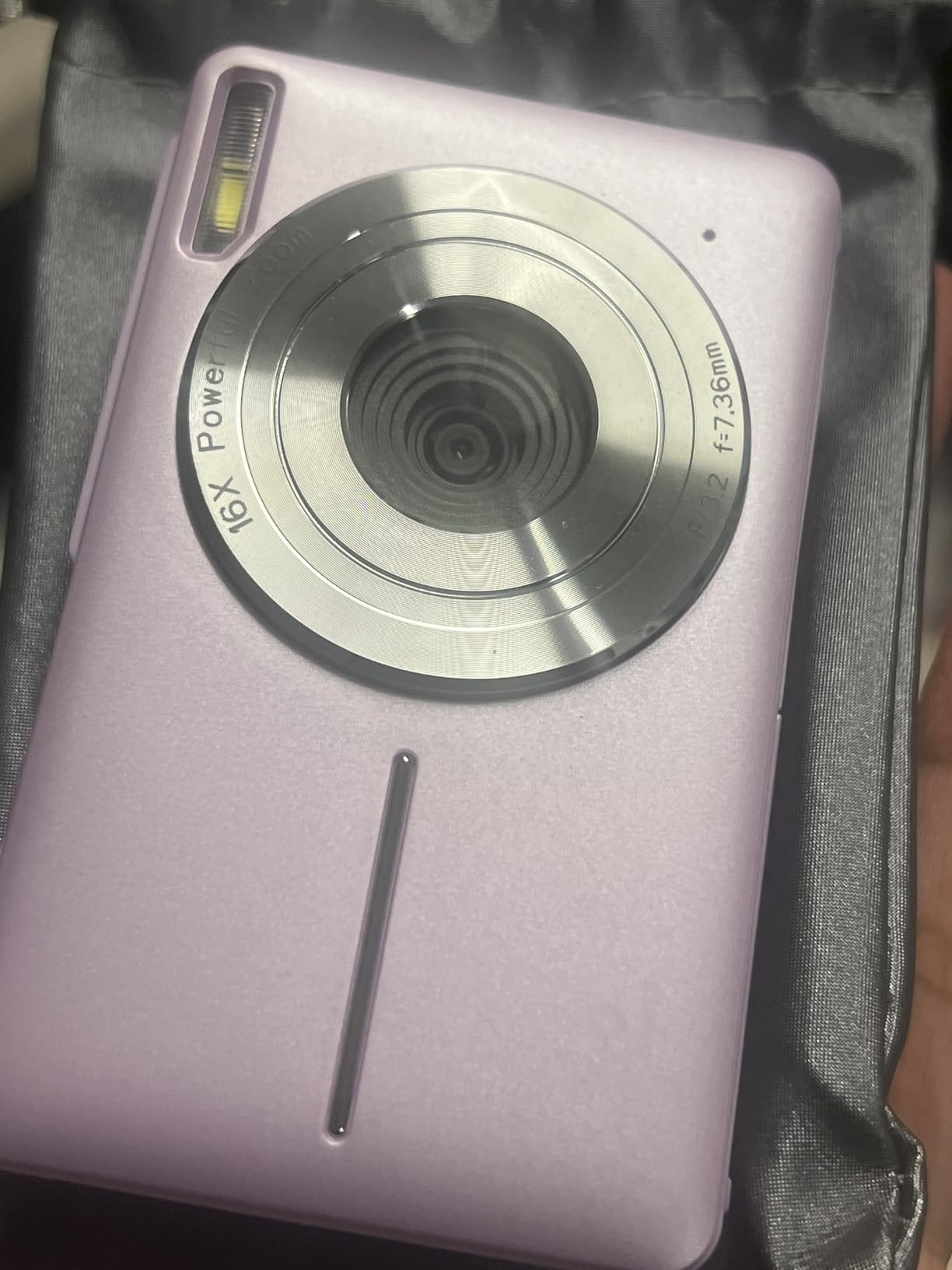 Digital Camera, FHD 1080P Digital Point and Shoot Camera with 16X Zoom Anti Shake, 32GB Card, Compact Small Camera for Boys Girls Kids, Black customer photo 1