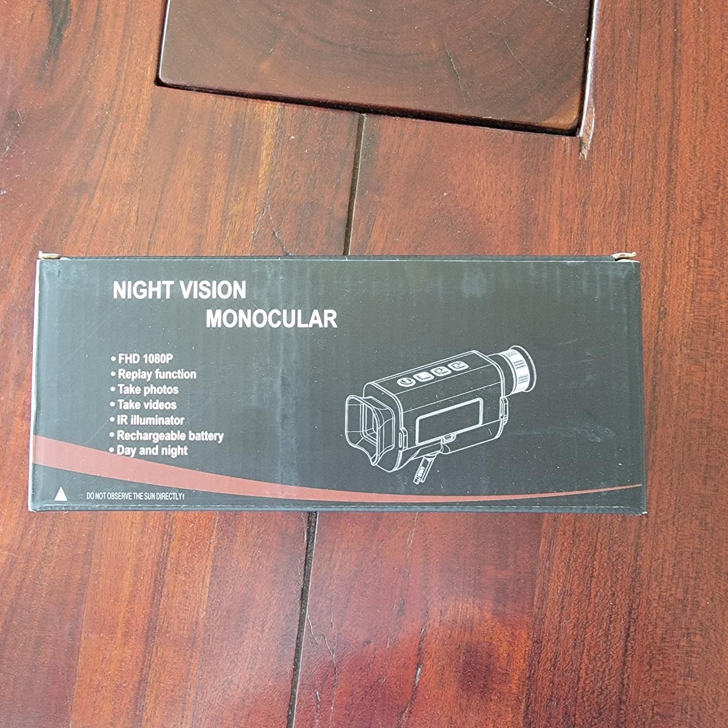 Upgraded Night Vision Monocular Digital Infrared Monocular Telescope for 100% Darkness with 8X Zoom 2000mAh Rechargeable Battery Tripod 32 GB SD Card & Card Reader, for Adult Hunting Camping customer photo 1