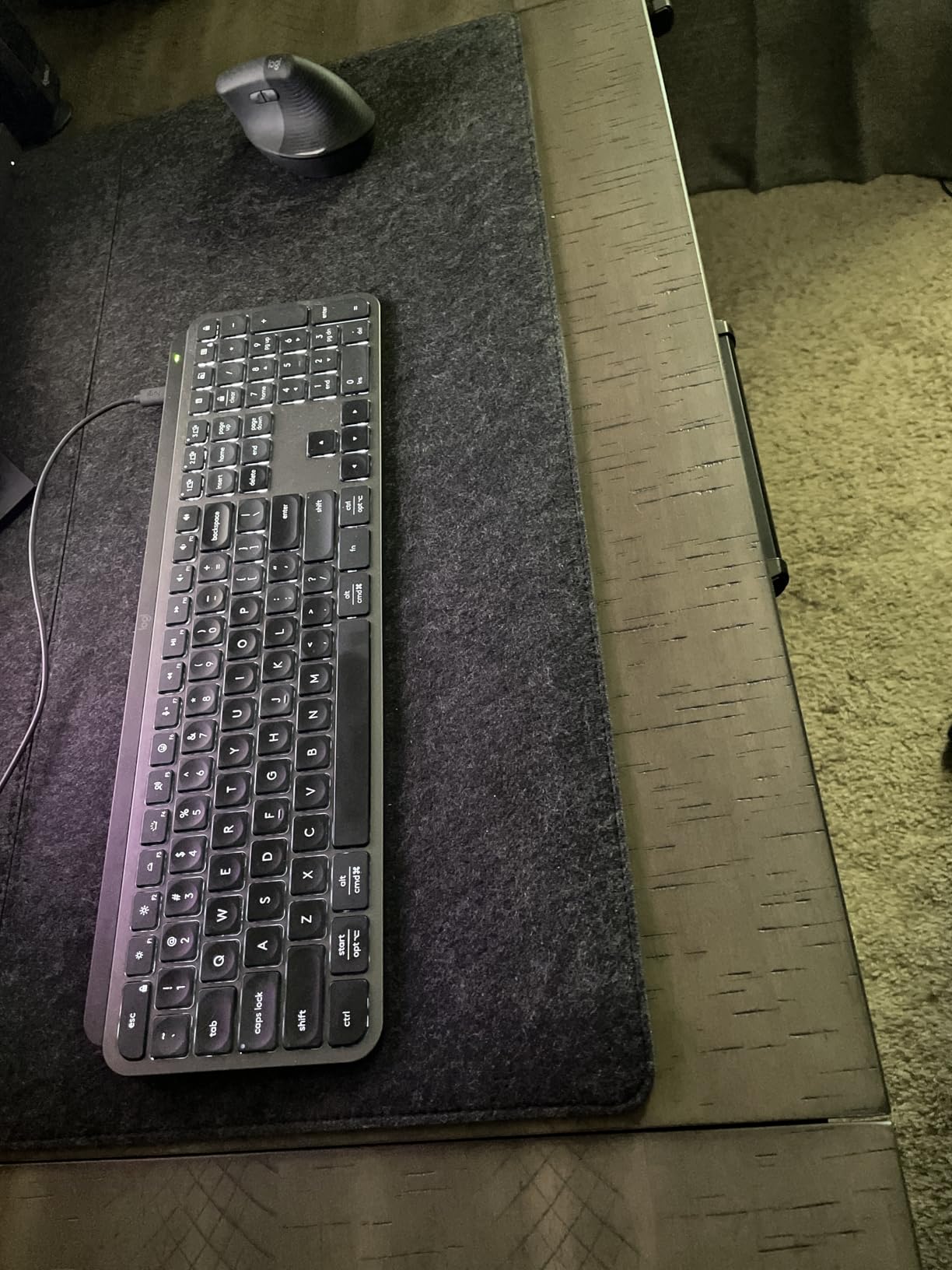 Premium Felt Desk Mat | Large 15.75