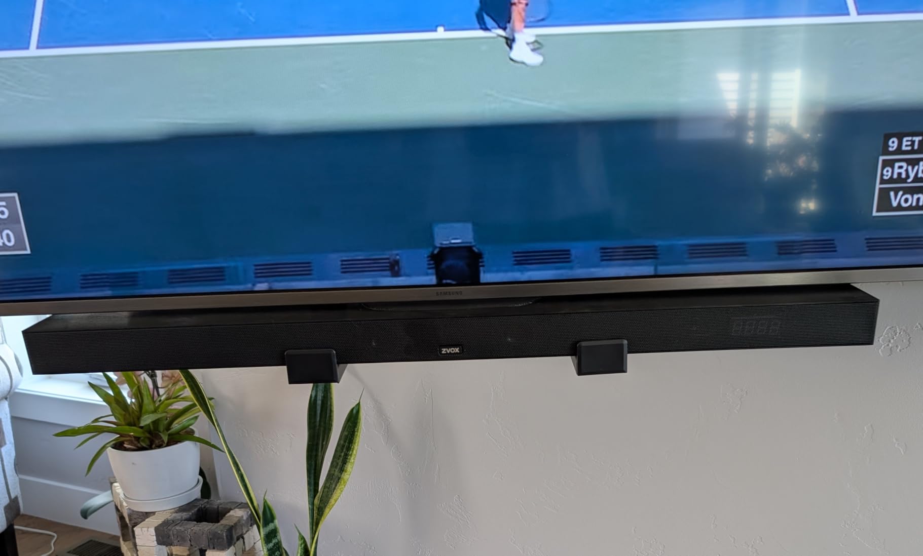 PUTORSEN Universal Soundbar Wall Mount, Dual Wall Mount Brackets for Most of Soundbars, Hold up to 33 lbs, Depth Adjustable 3.5