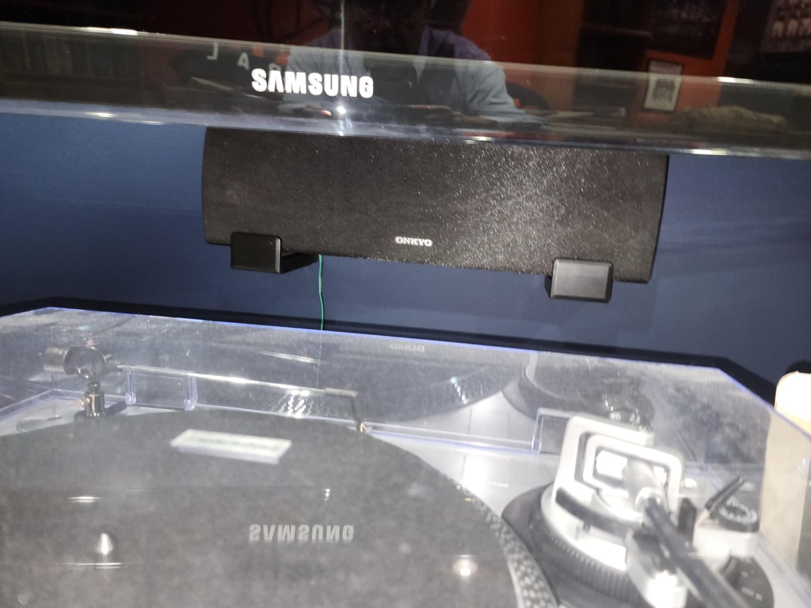 PUTORSEN Universal Soundbar Wall Mount, Dual Wall Mount Brackets for Most of Soundbars, Hold up to 33 lbs, Depth Adjustable 3.5