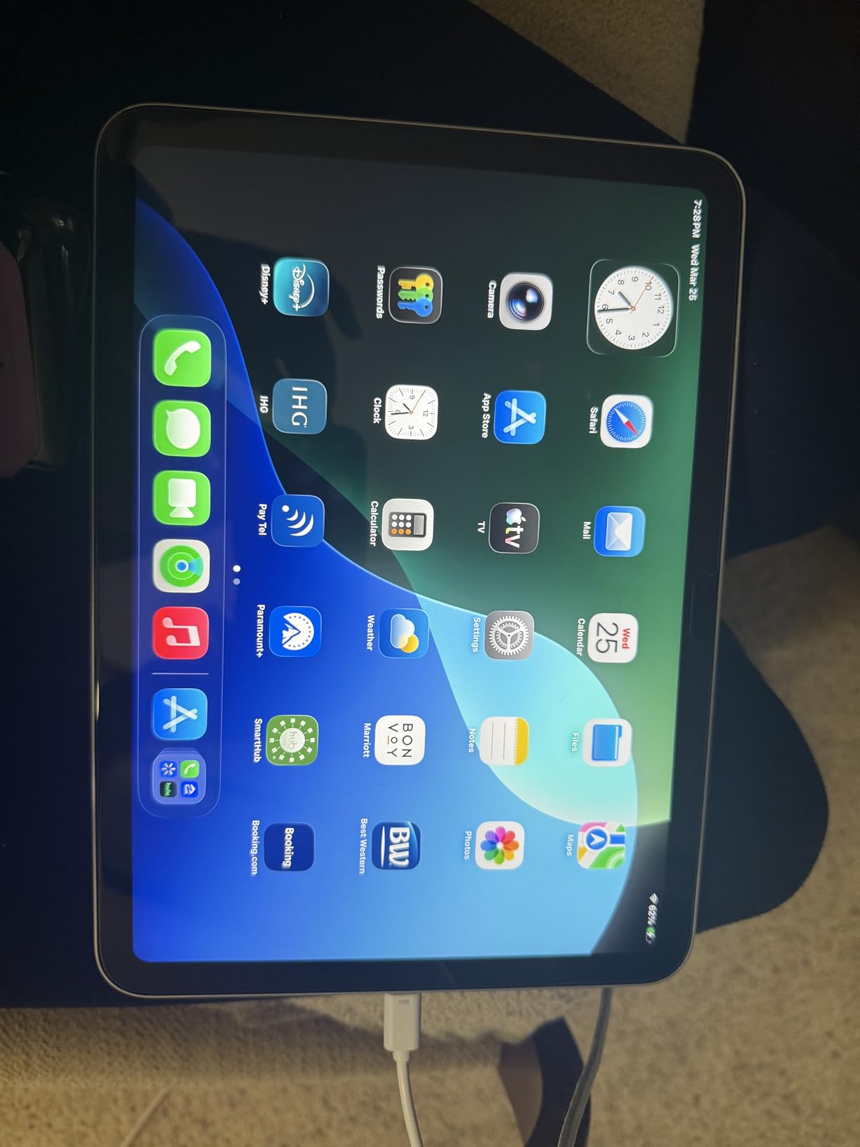 Apple 2022 iPad 10.9-inch, Wi-Fi, 64GB - Blue (Renewed) customer photo 2