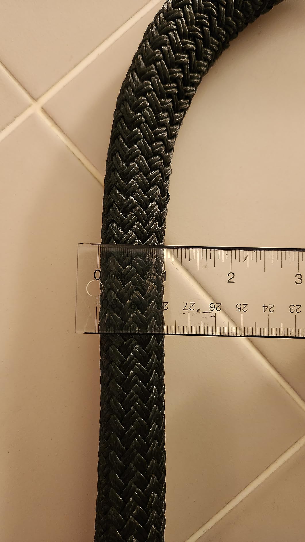 TYT Kinetic Recovery Rope,(1in x 30ft Red) 48000lbs Snatch Strap, Heavy Duty Stretch Nylon Towing Ropes for Offroad Vehicle, Jeep, SUV, ATV, UTV, Tractor Elastic customer photo 2