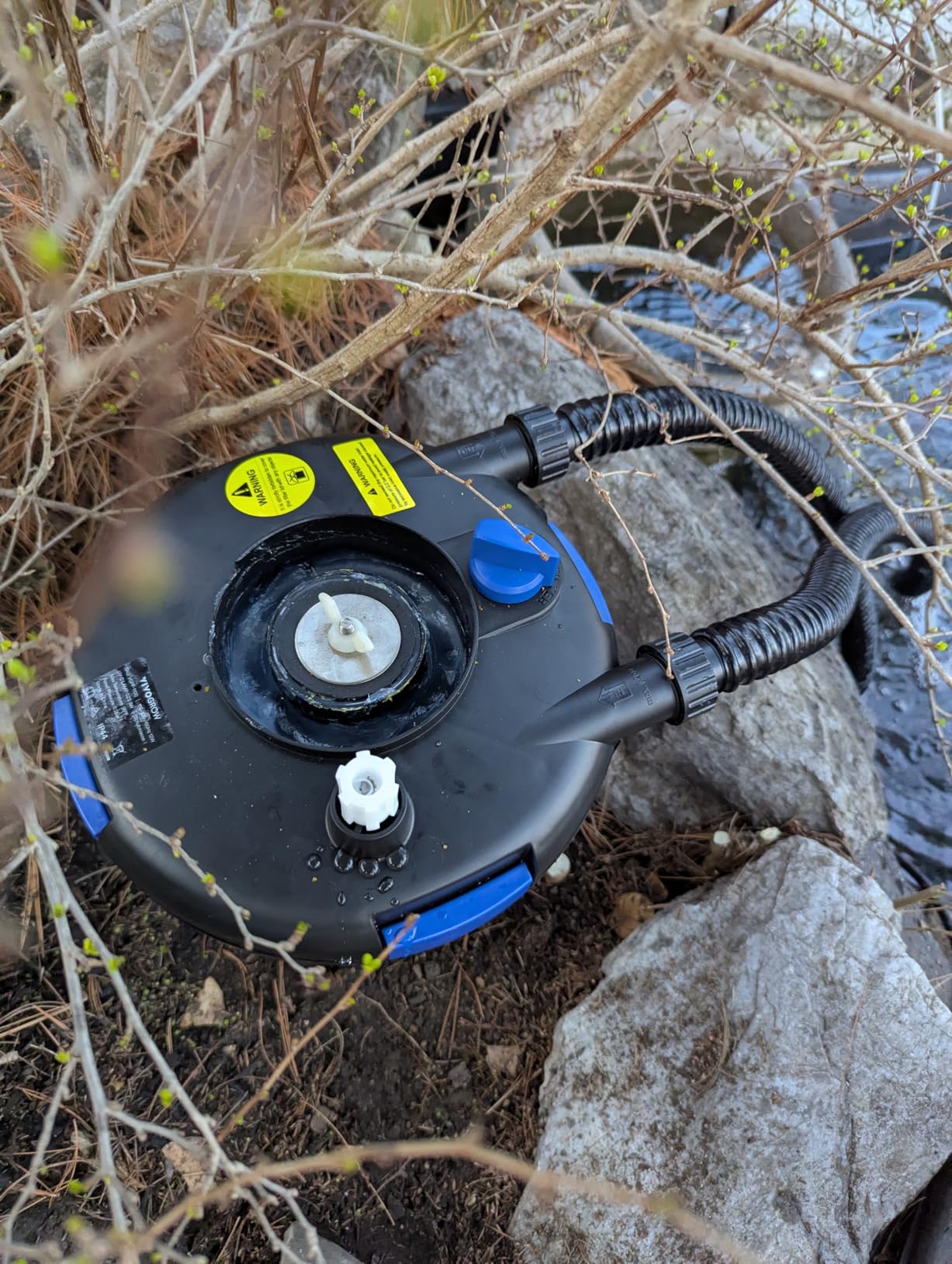 Bio Pressure Pond Filter with 13W UV-C Light, 1050 GPH Suitable for Koi Ponds up to 500 Gallons or Landscape Pools up to 1050 Gallons customer photo 2