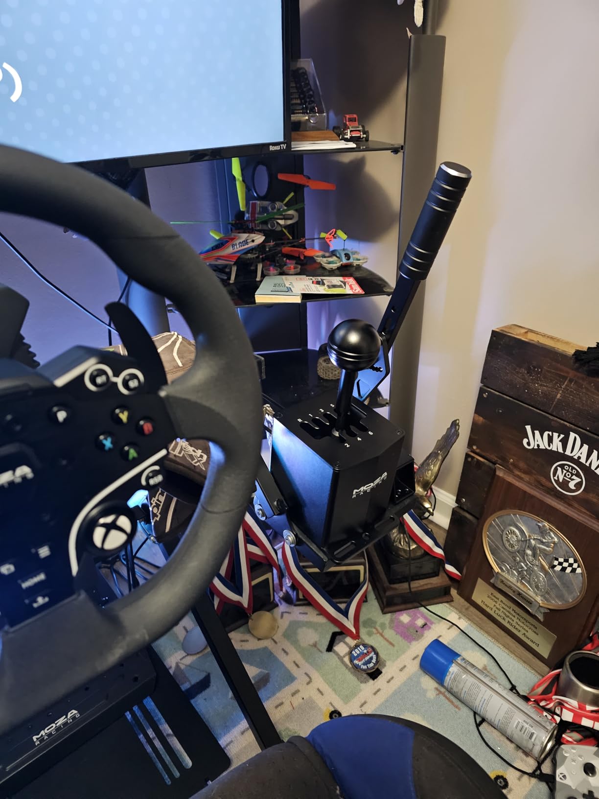 MOZA HBP Handbrake With 16 Bit High Precision Position Sensor, Dual Mode and Multi-Angle Adjustable Racing Simulator, Connection To PC Wheelbase Directly customer photo 1