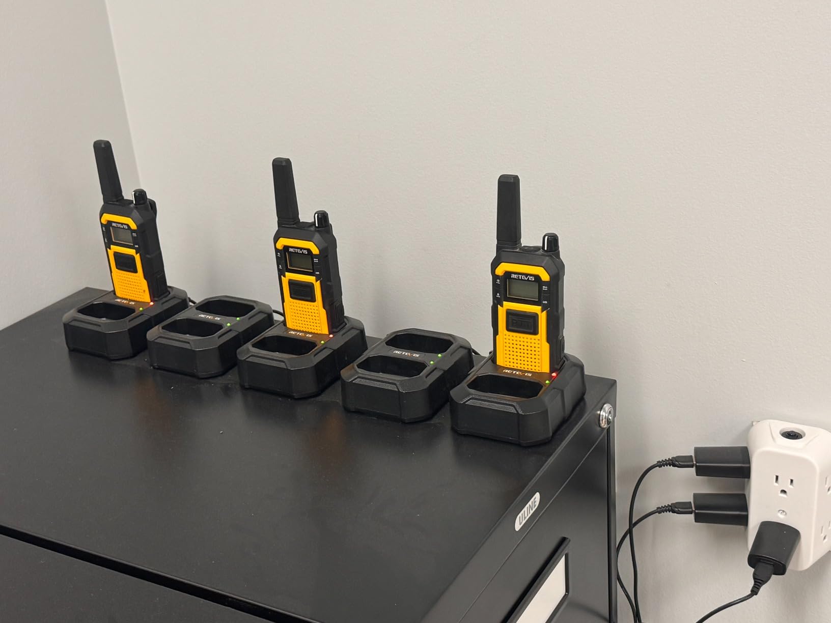 Retevis RB48 2 Way Radio Long Range, IP67 Waterproof Walkie Talkies Adults, Drop-Proof, 2000mAh, Emergency, Heavy Duty Two Way Radios, for Job Site Construction Warehouse (6 Pack) customer photo 1