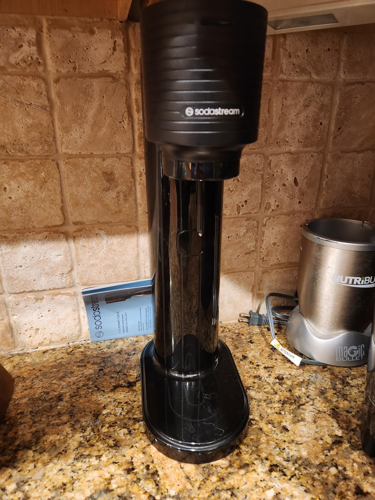 SodaStream Gaia Sparkling Water Maker, Black customer photo 1