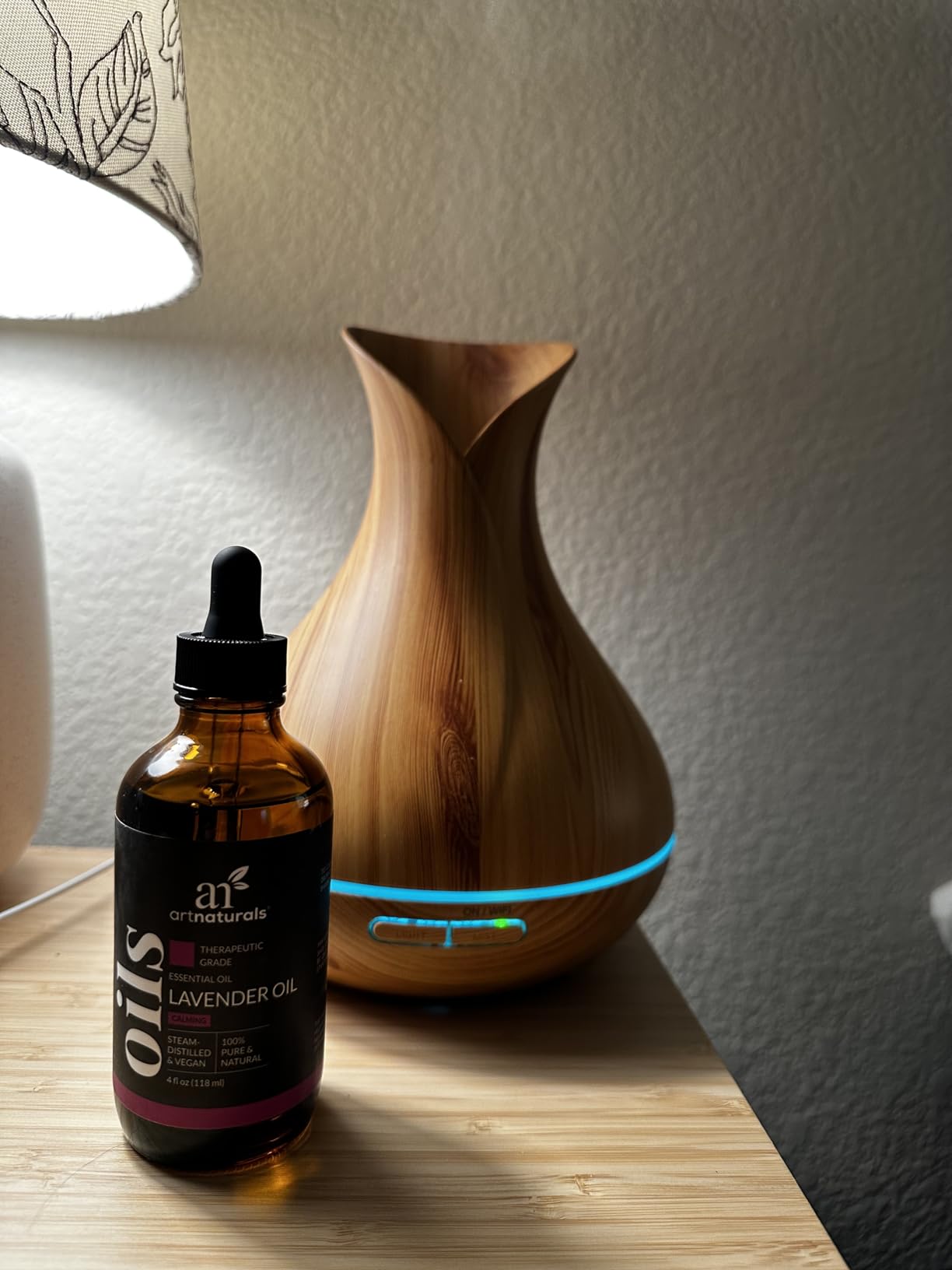Smart WiFi Wireless Essential Oil Aromatherapy Diffuser, Compatible with Alexa & Google Home, Phone App & Voice Control, Large Ultrasonic Diffuser, LED & Timer Settings customer photo 1