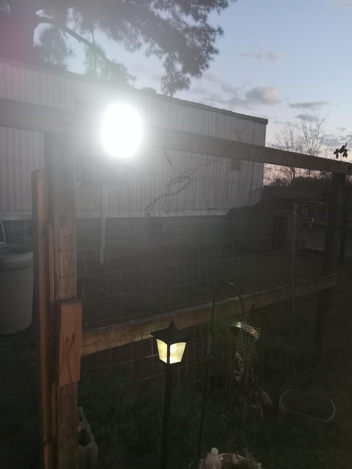 JACKYLED Solar Lights Outdoor with Motion Sensor, 113LED Cool White Solar Flood Lights, Waterproof Dusk to Dawn Solar Powered Security Spot Lights for Porch Patio Yard Garage, 1 Pack customer photo 2