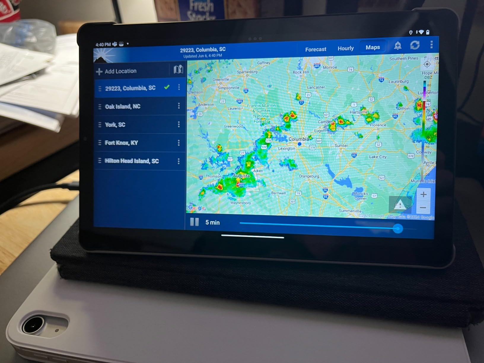 Lenovo Tab M9-2023 - Tablet - Long Battery Life - 9 inch HD - Front 2MP & Rear 8MP Camera - 3GB Memory - 32GB Storage - Android 12 or Later - Folio Case Included, Gray customer photo 1