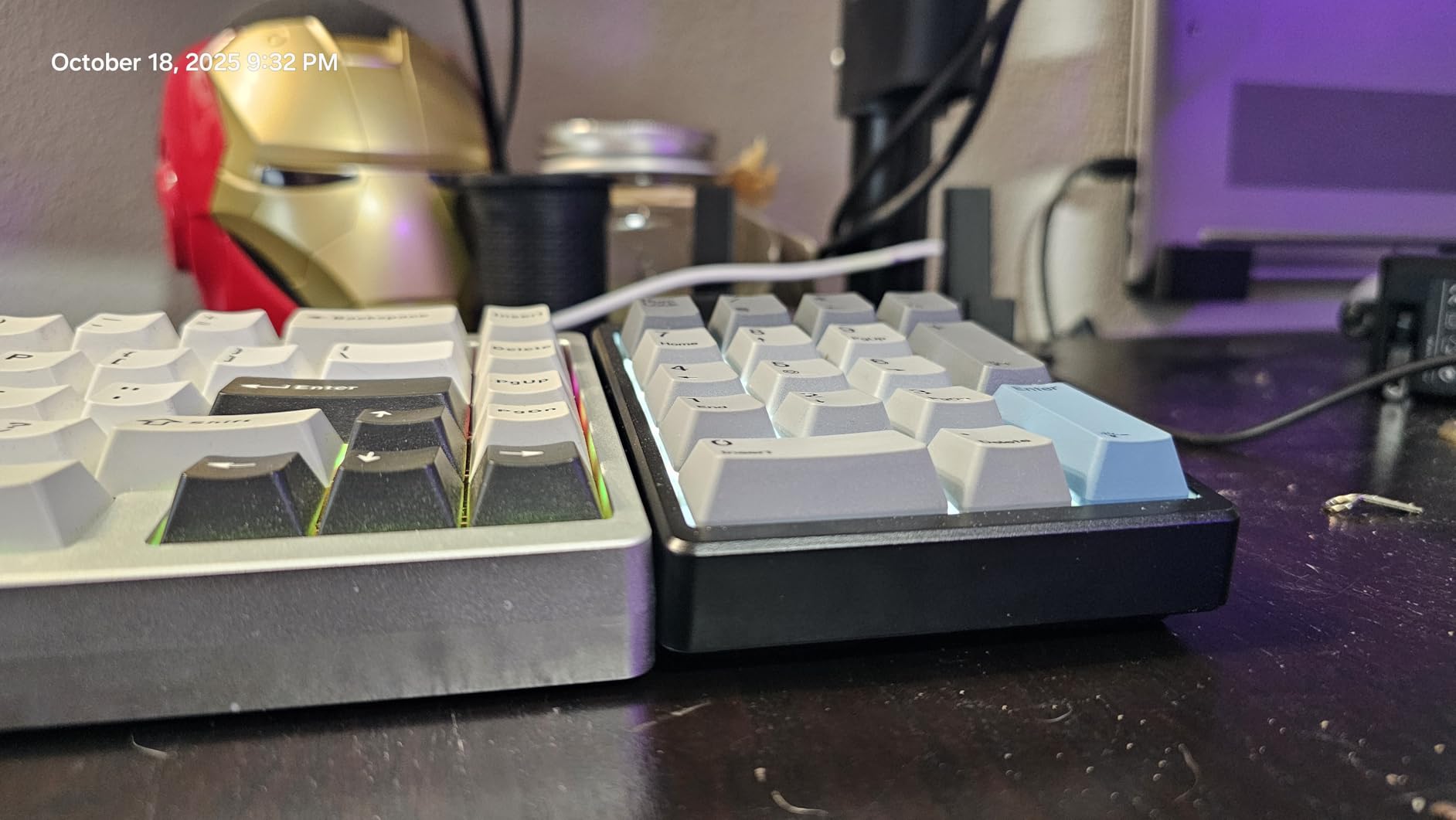 KN17 Wired Mechanical Number Pad- 17 Keys Hot Swappable Numpad with White Backlight & PBT Keycaps for Laptop PC Compact Keyboards (Black, Brown Switch) customer photo 2